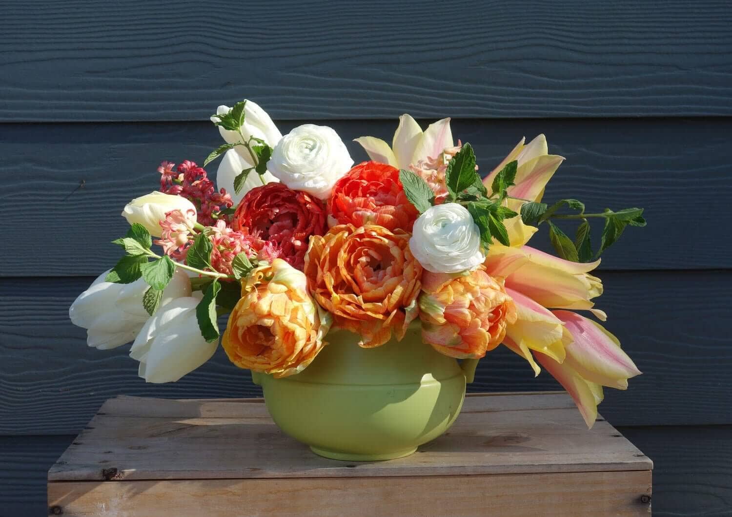 Using a Cutting Garden for Spring Flower Arrangements - Longfield Gardens
