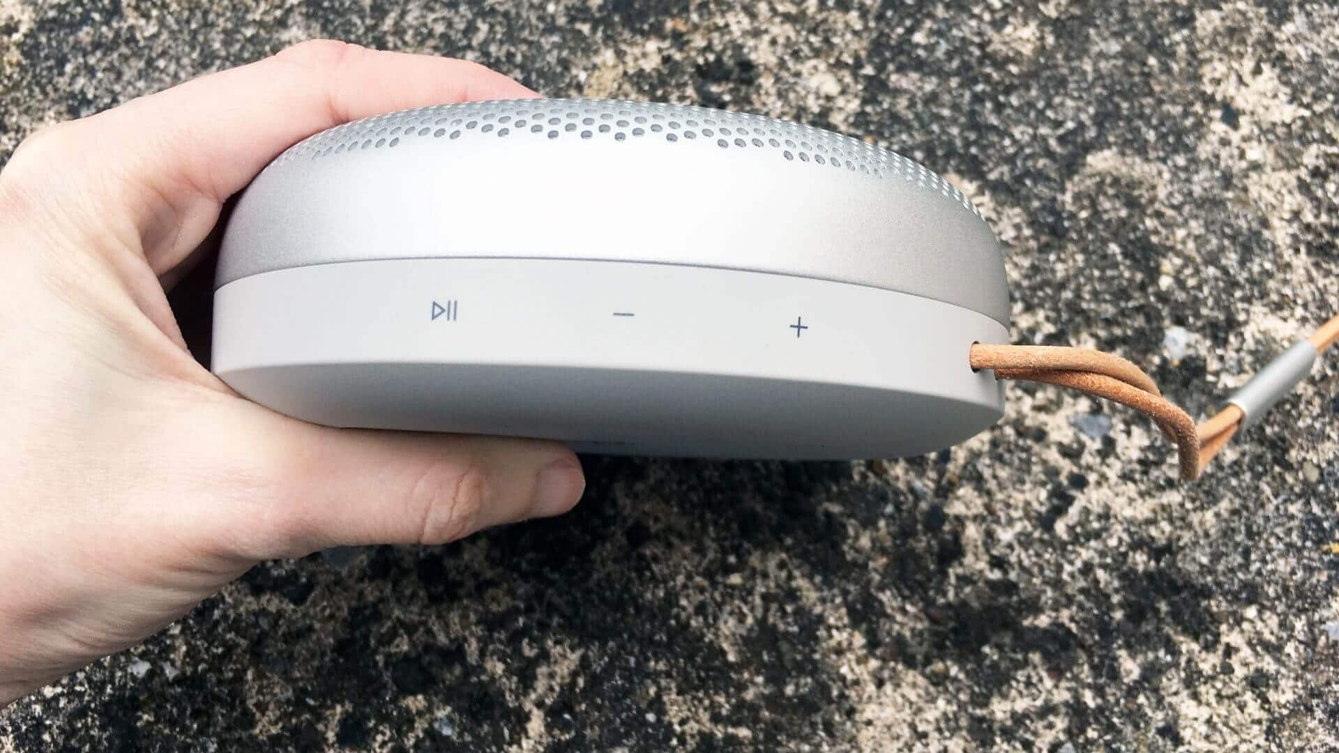 B&O app interface for Bang & Olufsen Beosound A1 2nd Gen