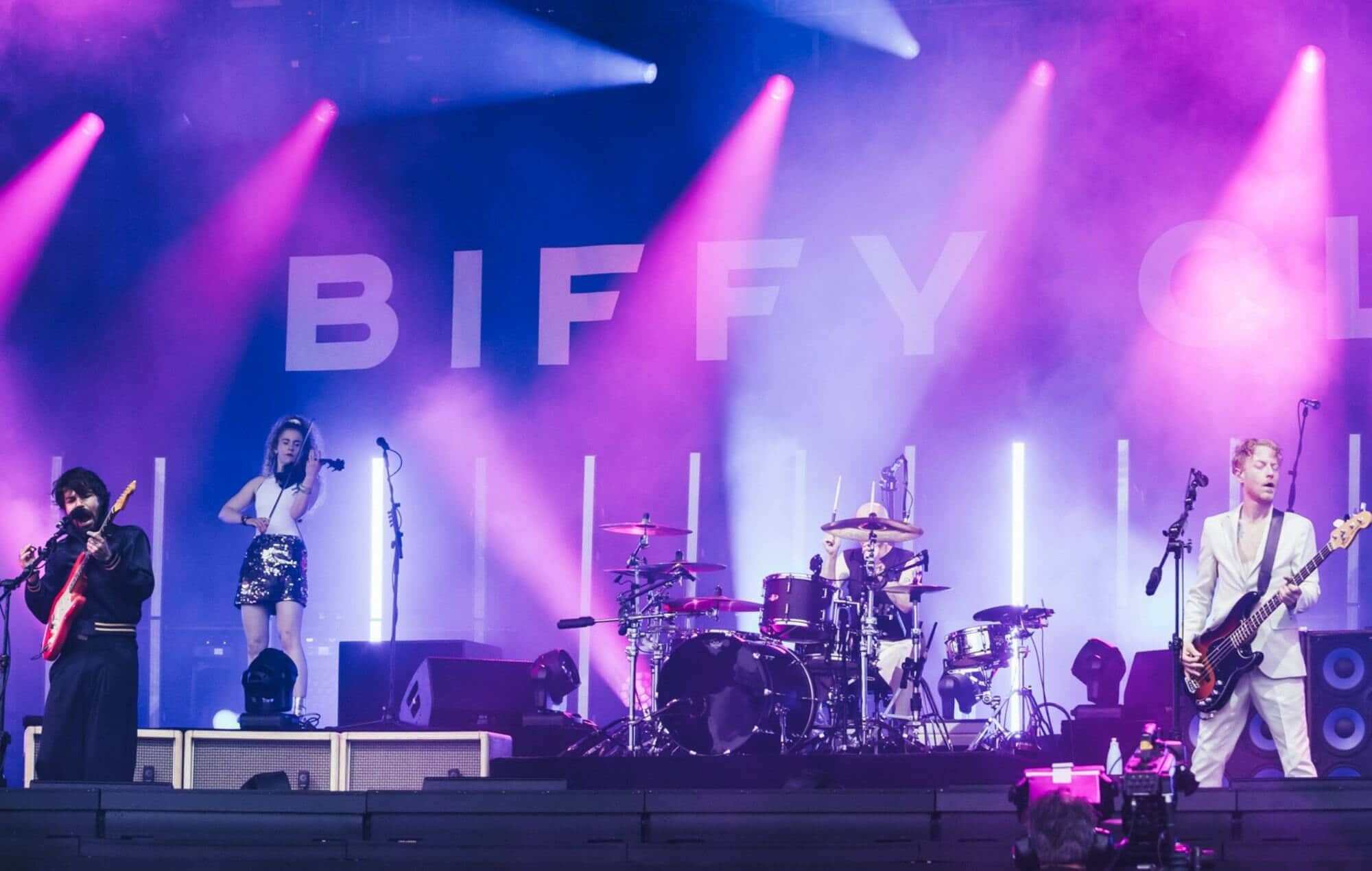 Biffy Clyro at Glastonbury 2025.