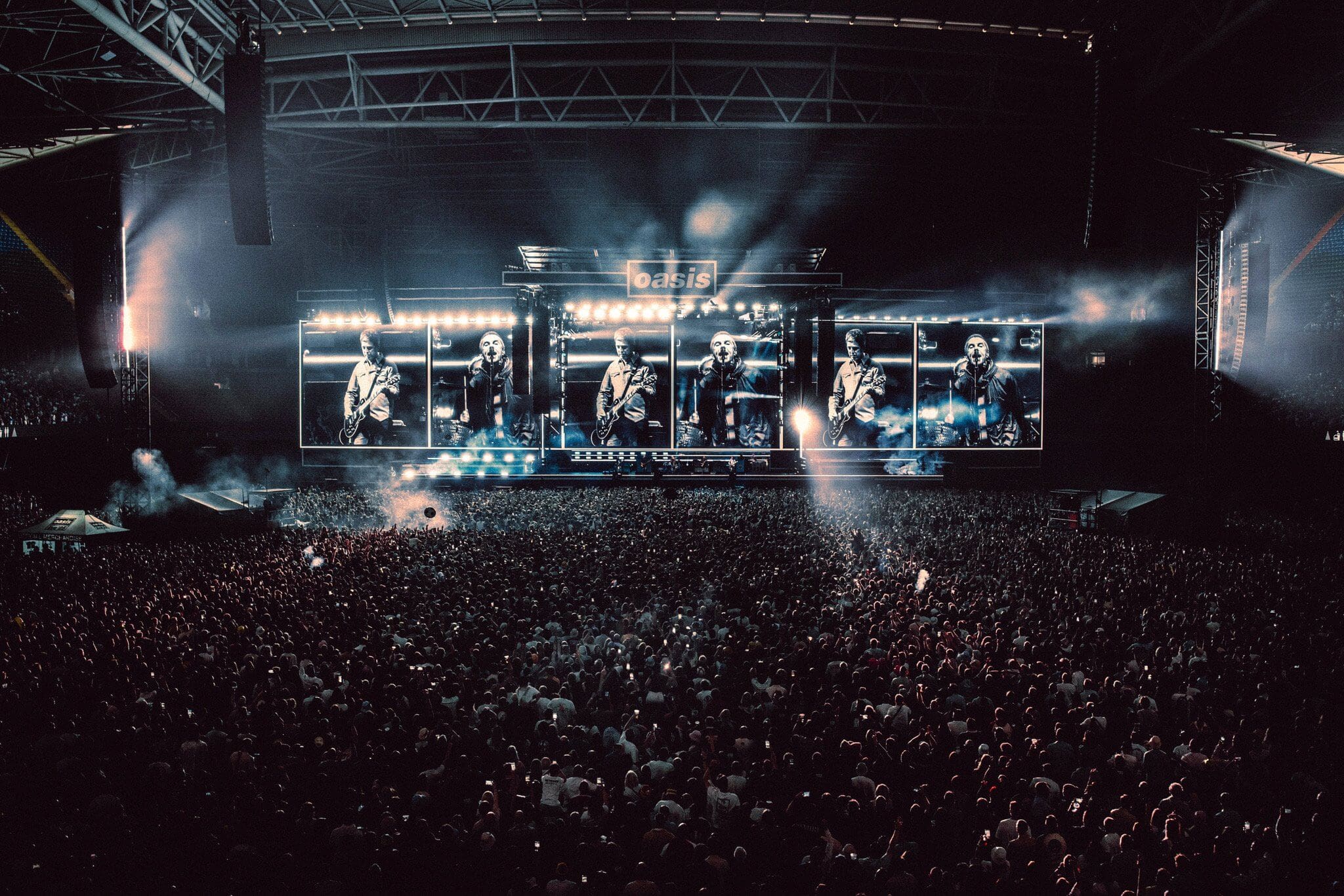 Oasis live in Cardiff