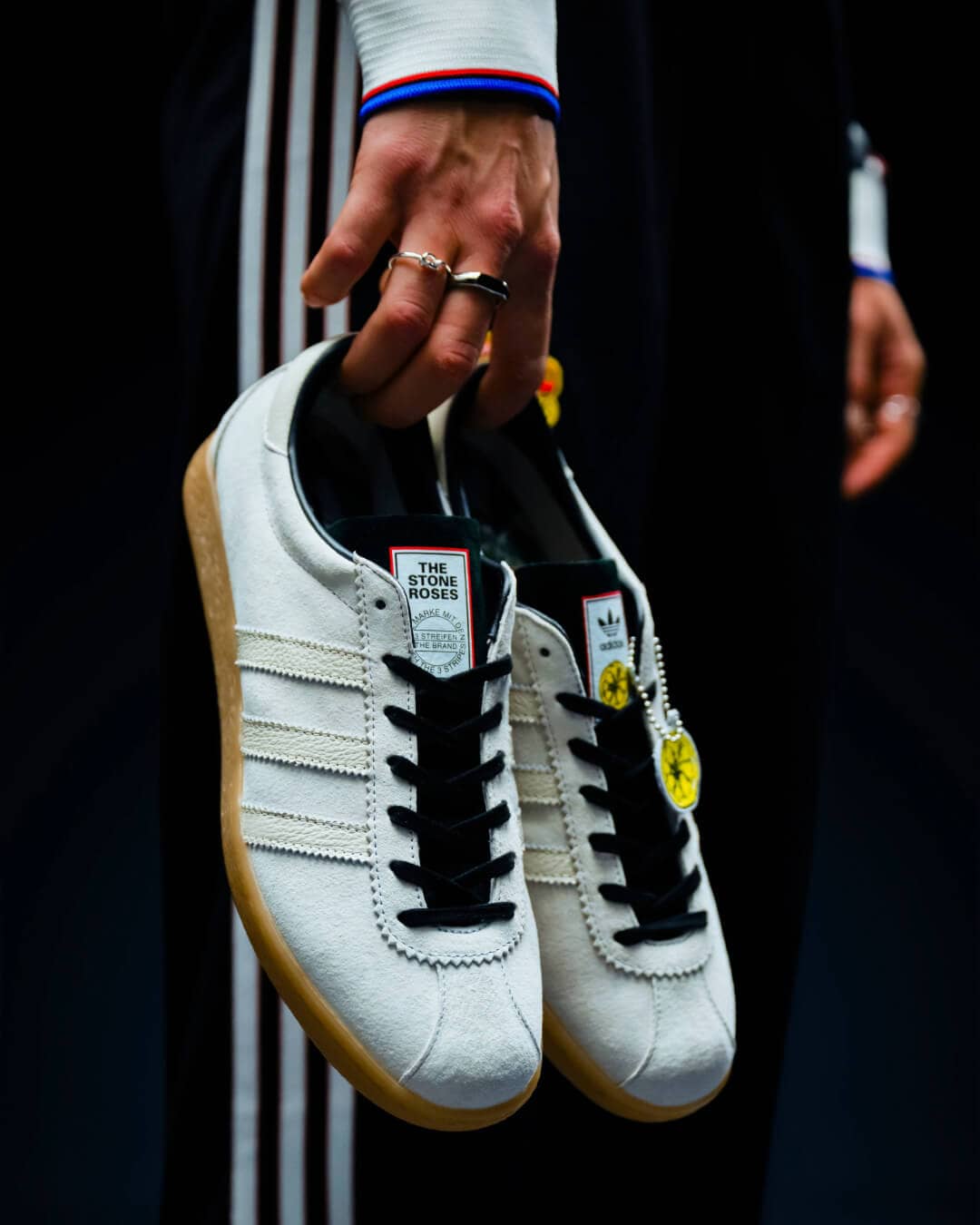 Manchester United x The Stone Roses trainers
