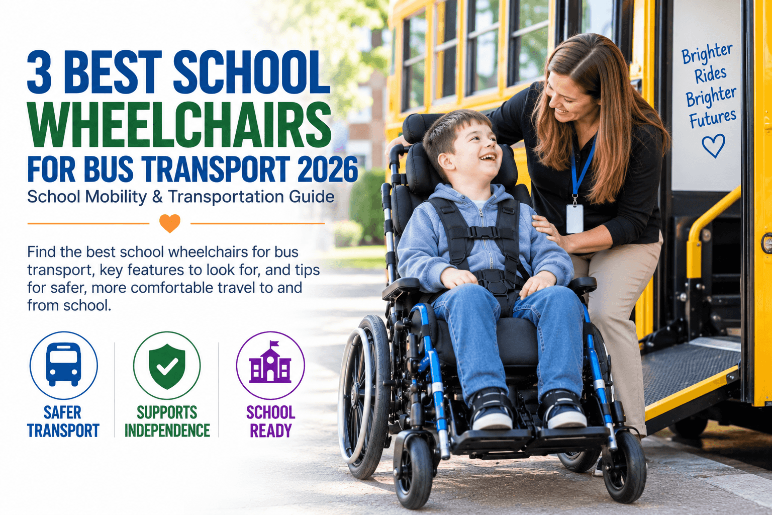 3 Best School Wheelchairs for Bus Transport 2026