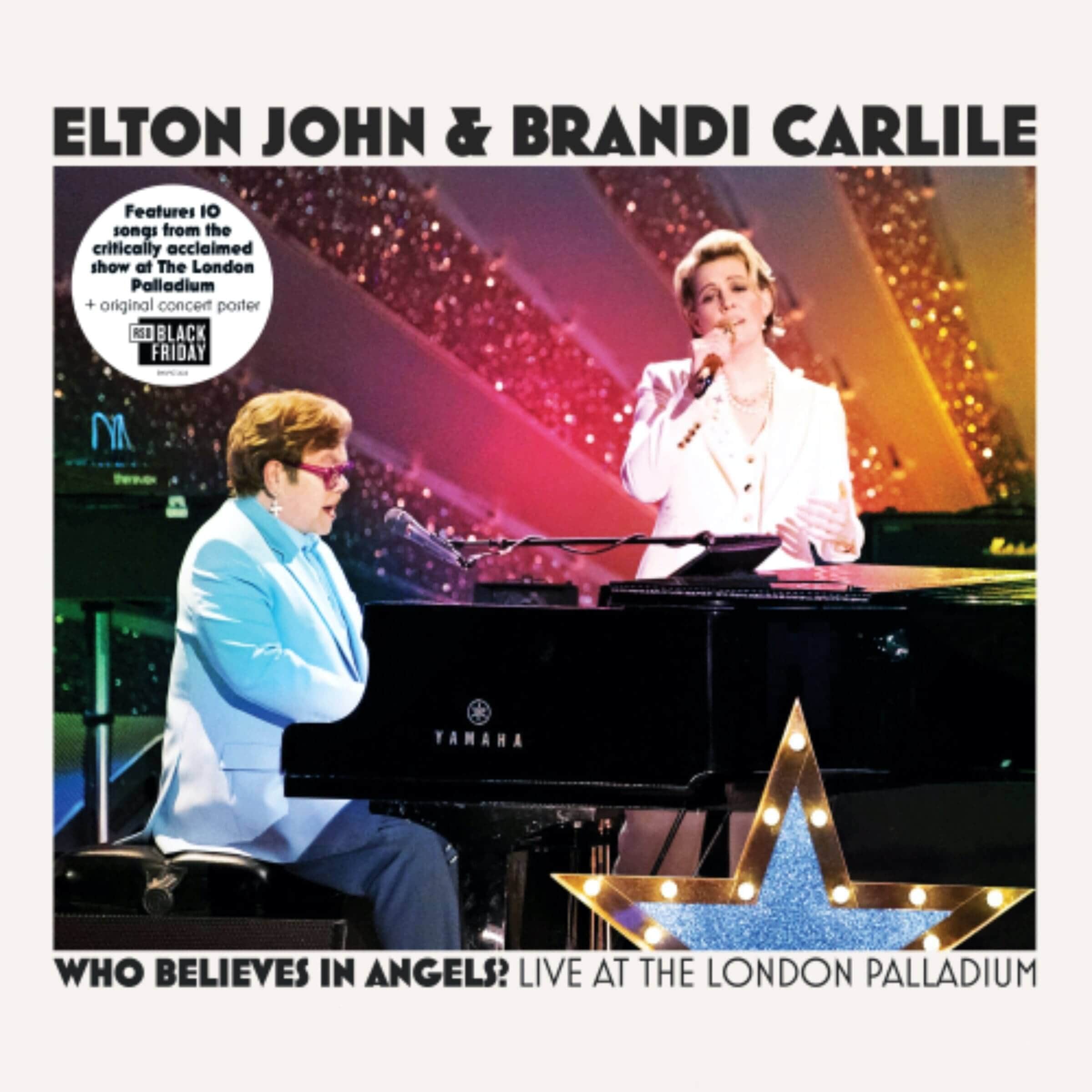 Elton John and Brandi Carlile – 'Who Believes In Angels? (Live At The London Palladium)' vinyl