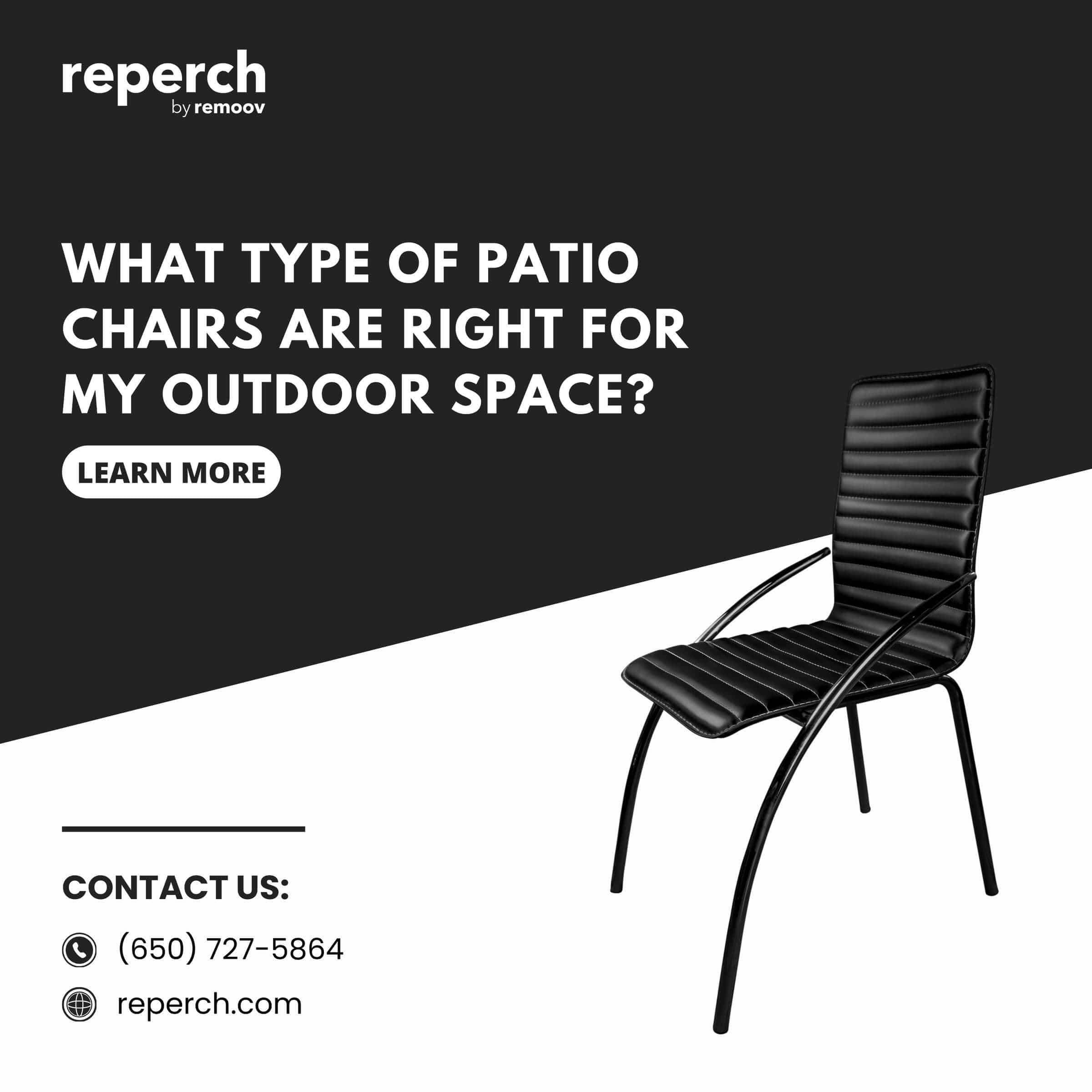 What Type of Patio Chairs are Right for My Outdoor Space?