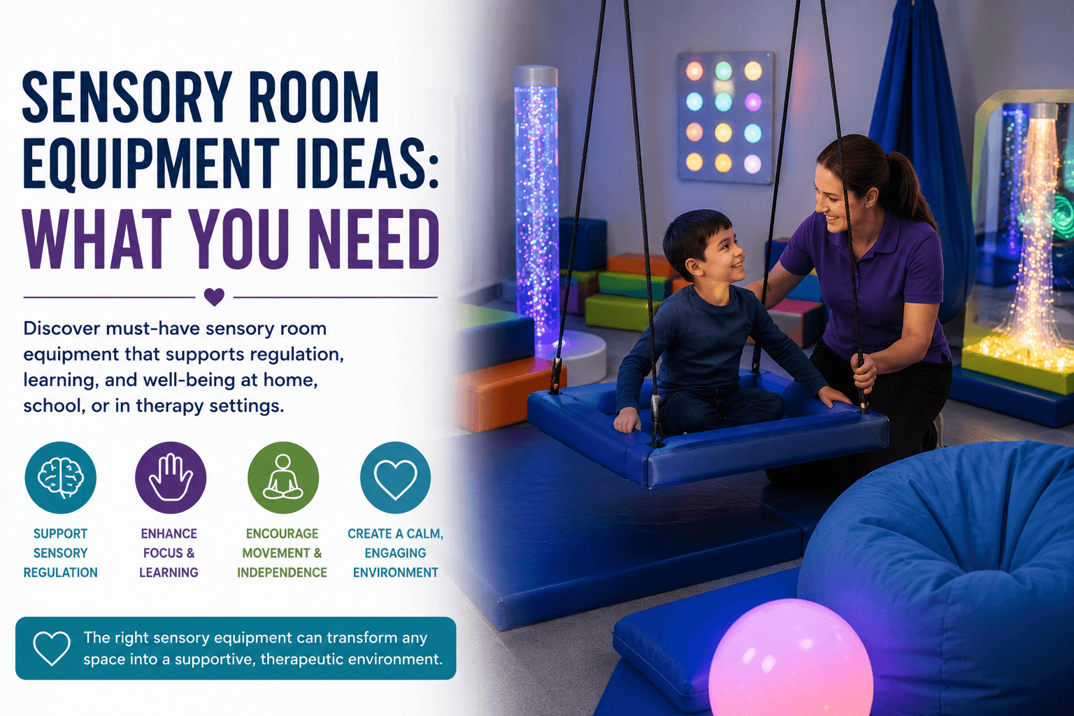Sensory Room Equipment Ideas What You Need