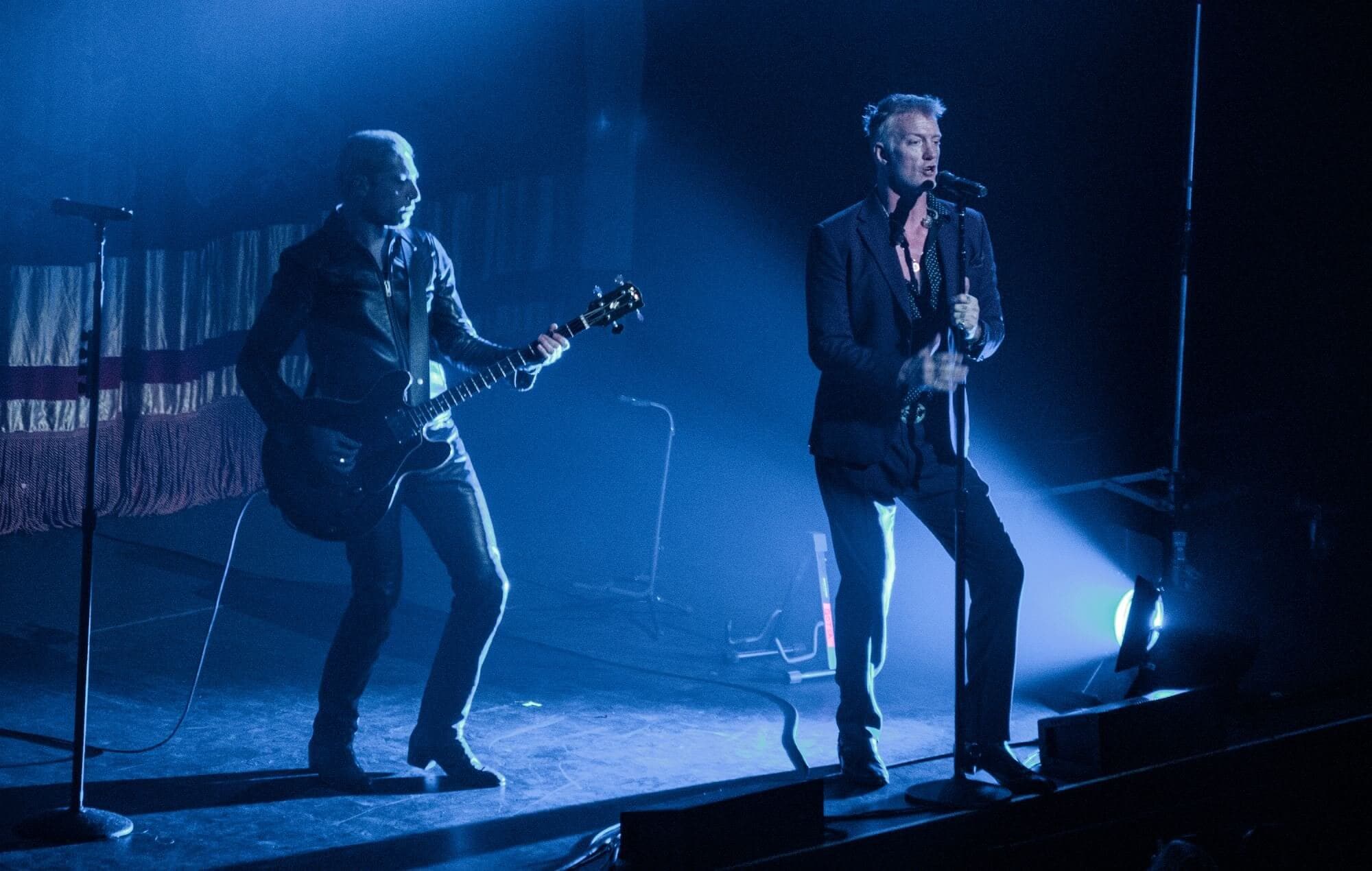 Josh Homme and Mikey Shoes of Queens Of The Stone Age at Dolby Theater