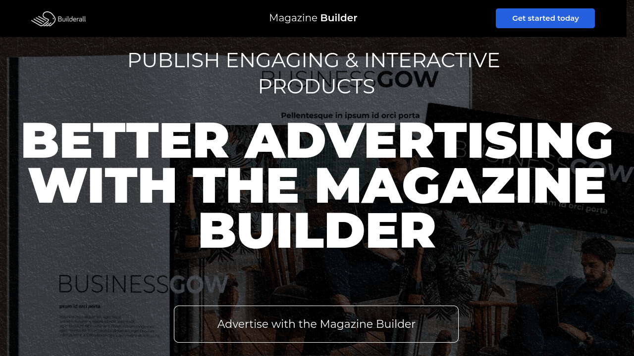 Builderall magazine designer