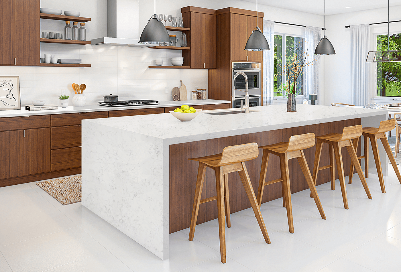 Carrera Extra Quartz; Stunning Stone for Every Household