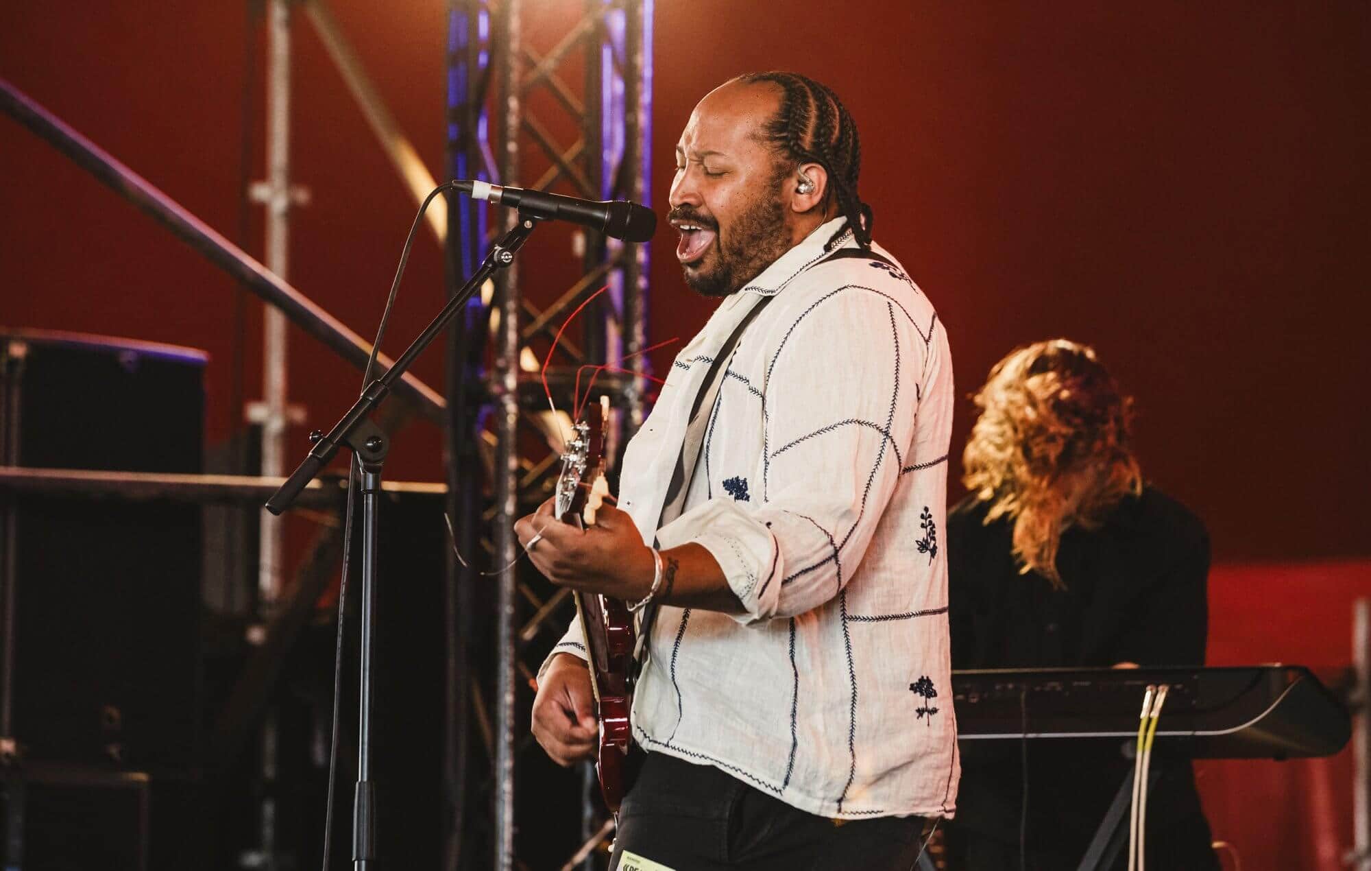 Bartees Strange at Reading 2025, credit Andy Ford