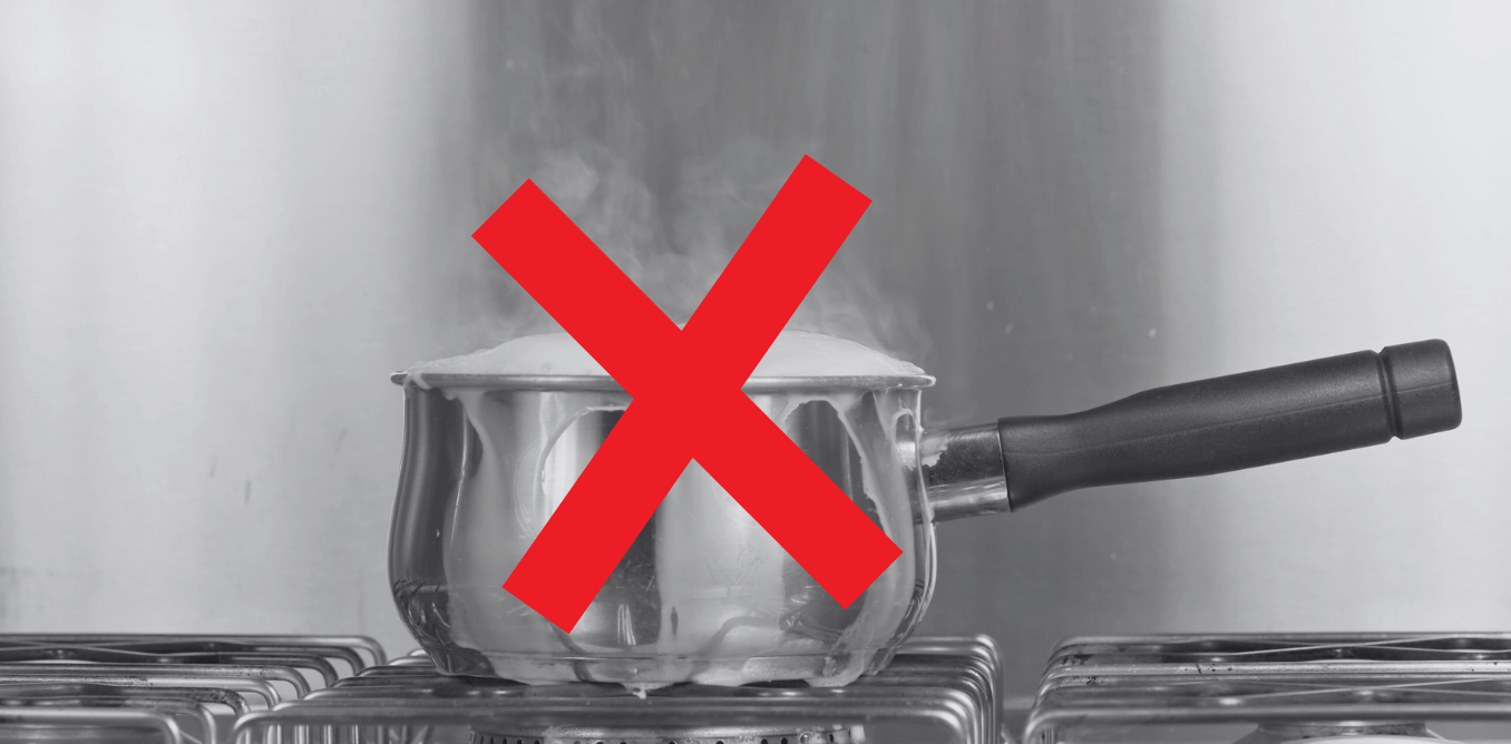 Don't boil your camel milk