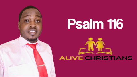 Psalm 116 KJV with Audio - I love the Lord, because he hath