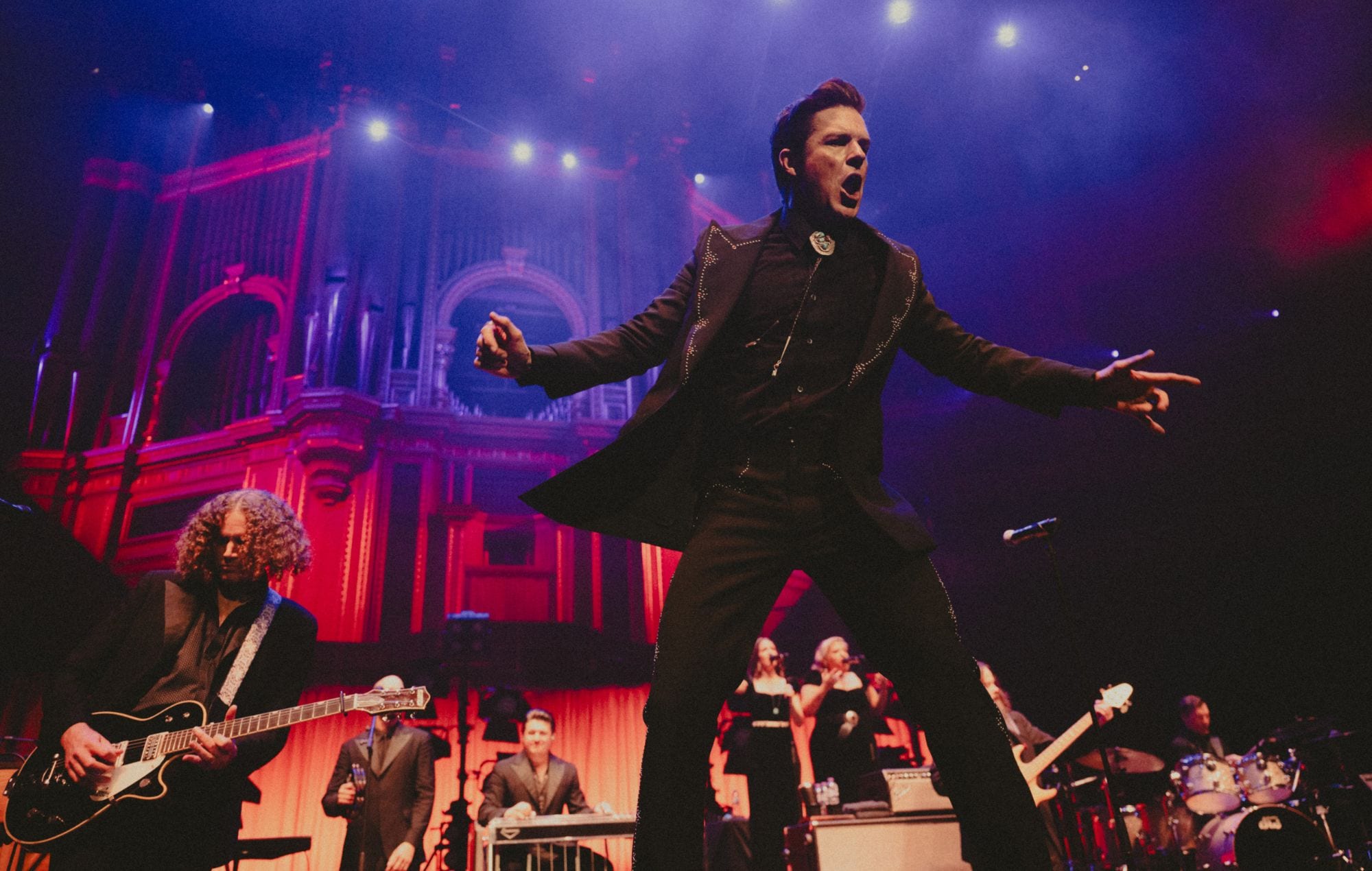 Brandon Flowers performing at Royal Albert Hall in 2026