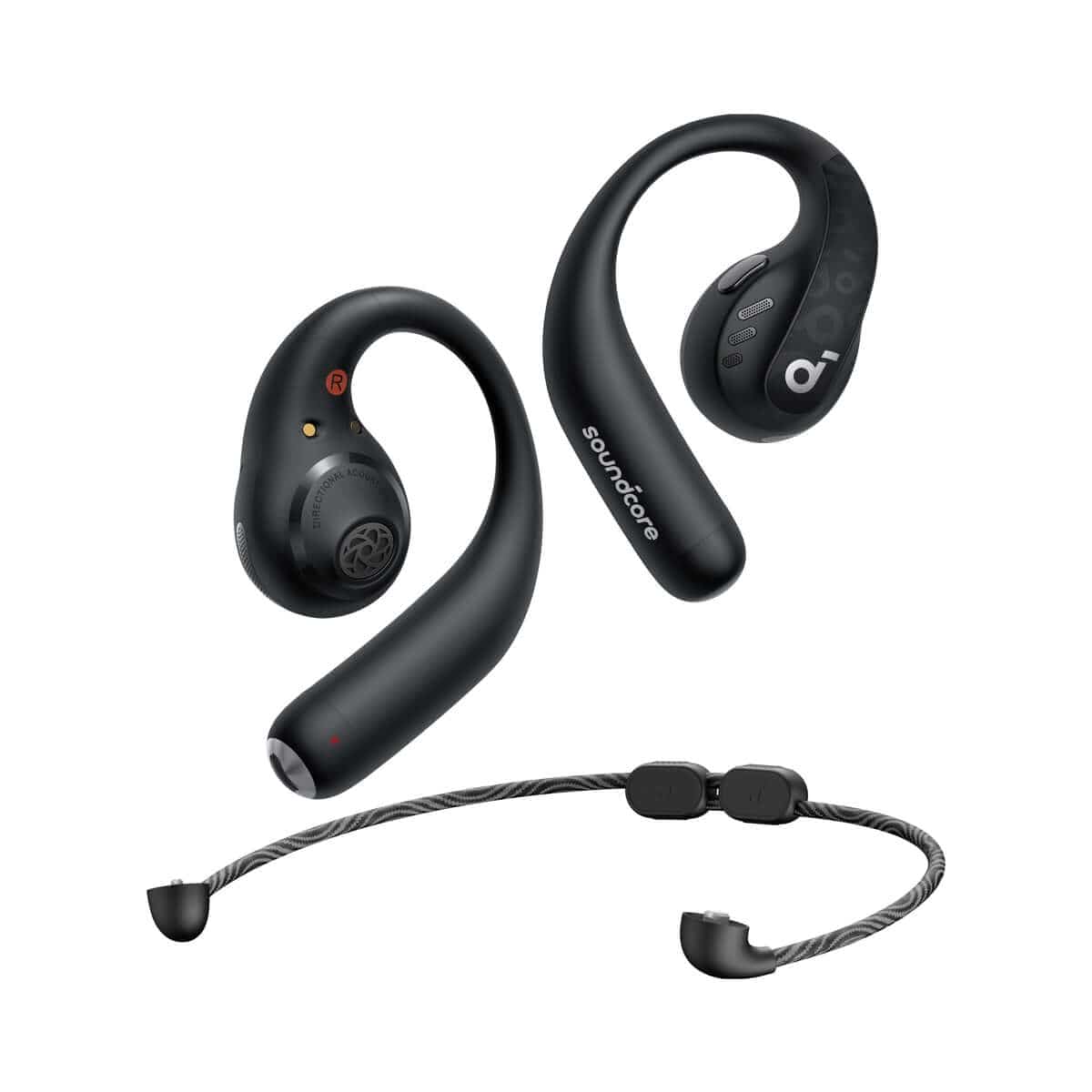 Soundcore AeroFit Pro feature an open design, great for runners who want awareness.