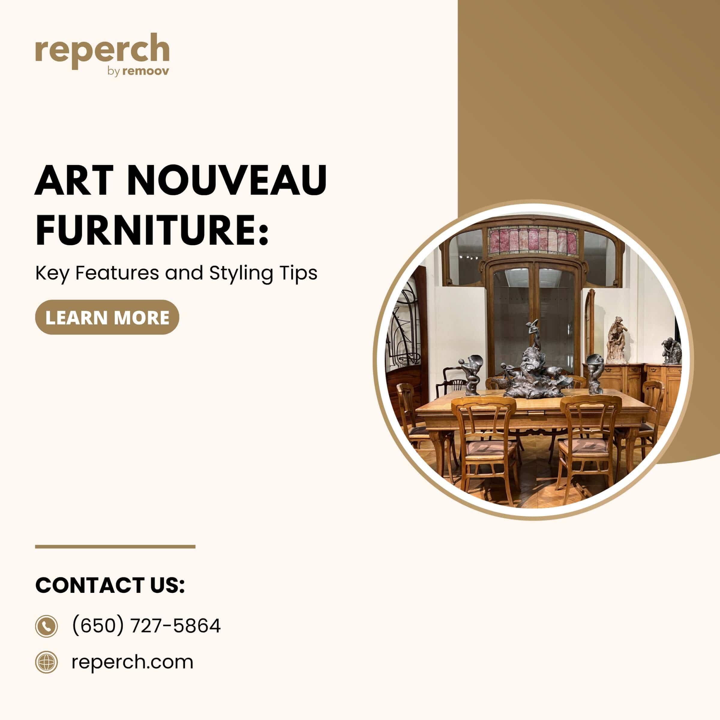 Art Nouveau Furniture: Key Features and Styling Tips