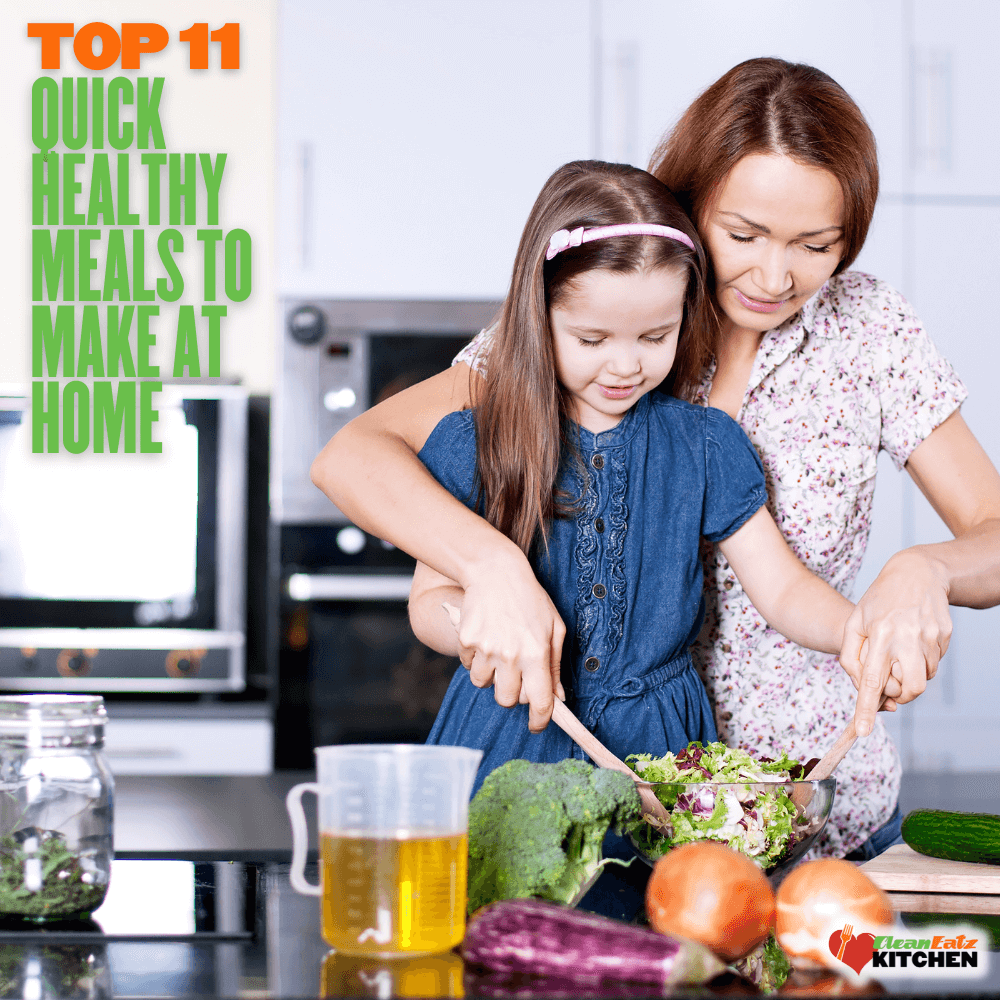 20 Quick Healthy Meals to Make at Home (20 Minutes)