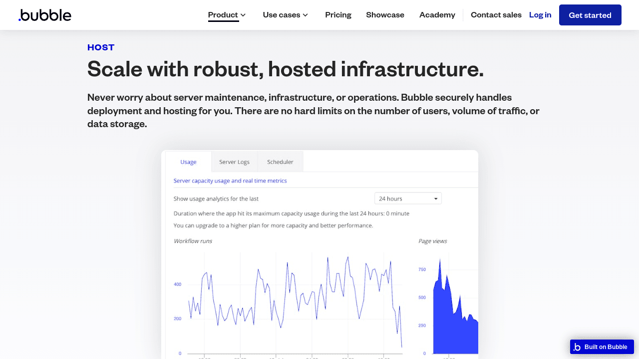 Bubble hosting and security