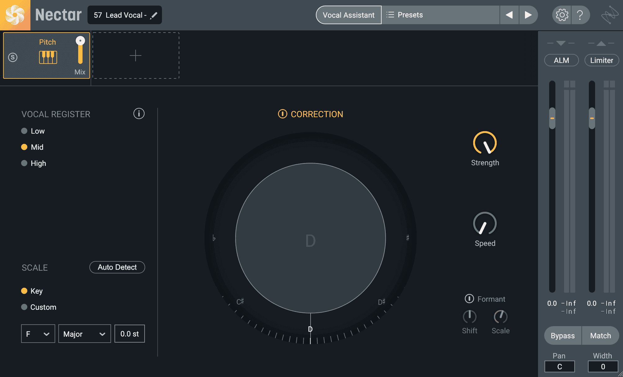 nectar pro pitch correction module