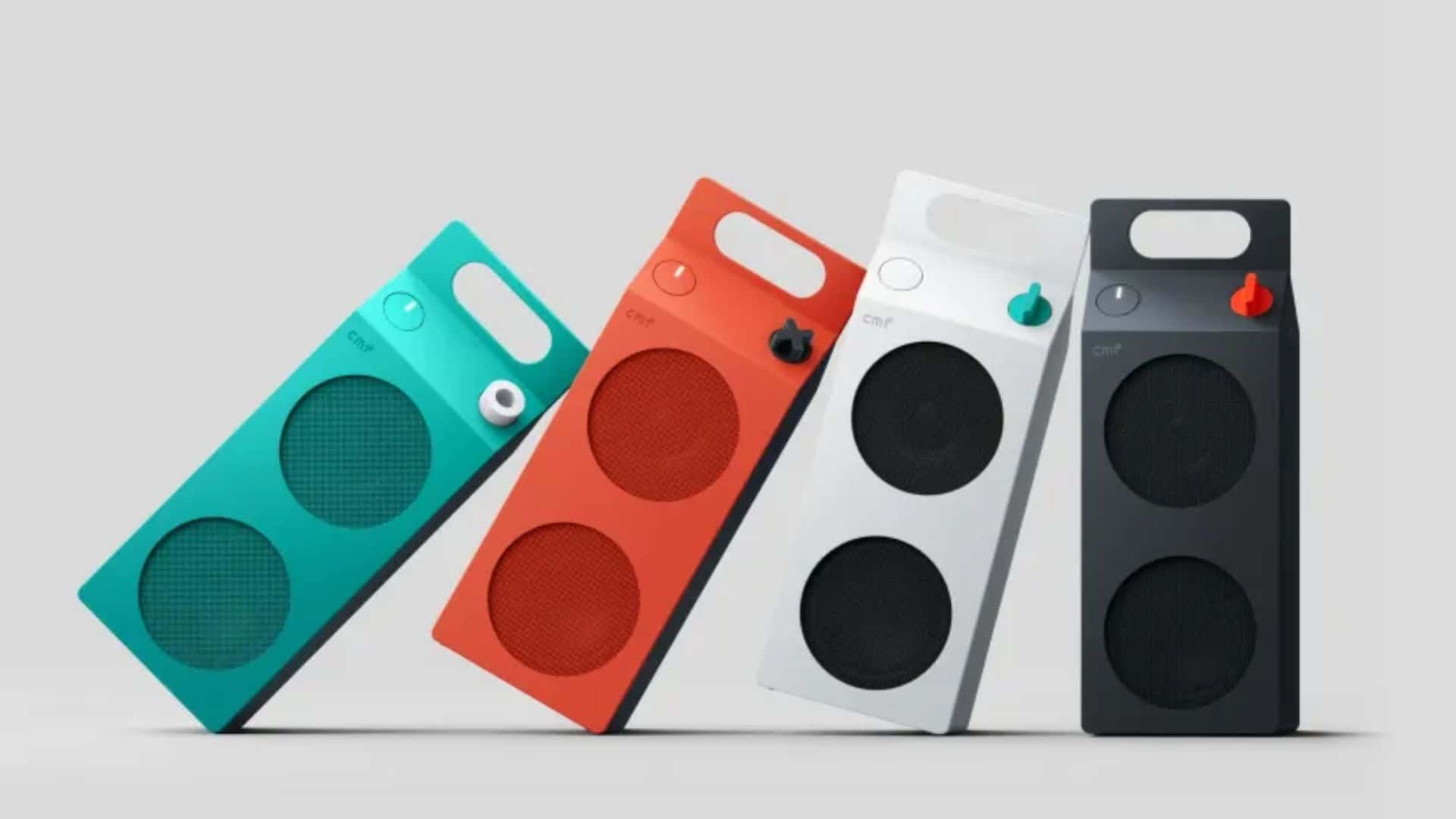 CMF Speaker M and Speaker S shown together