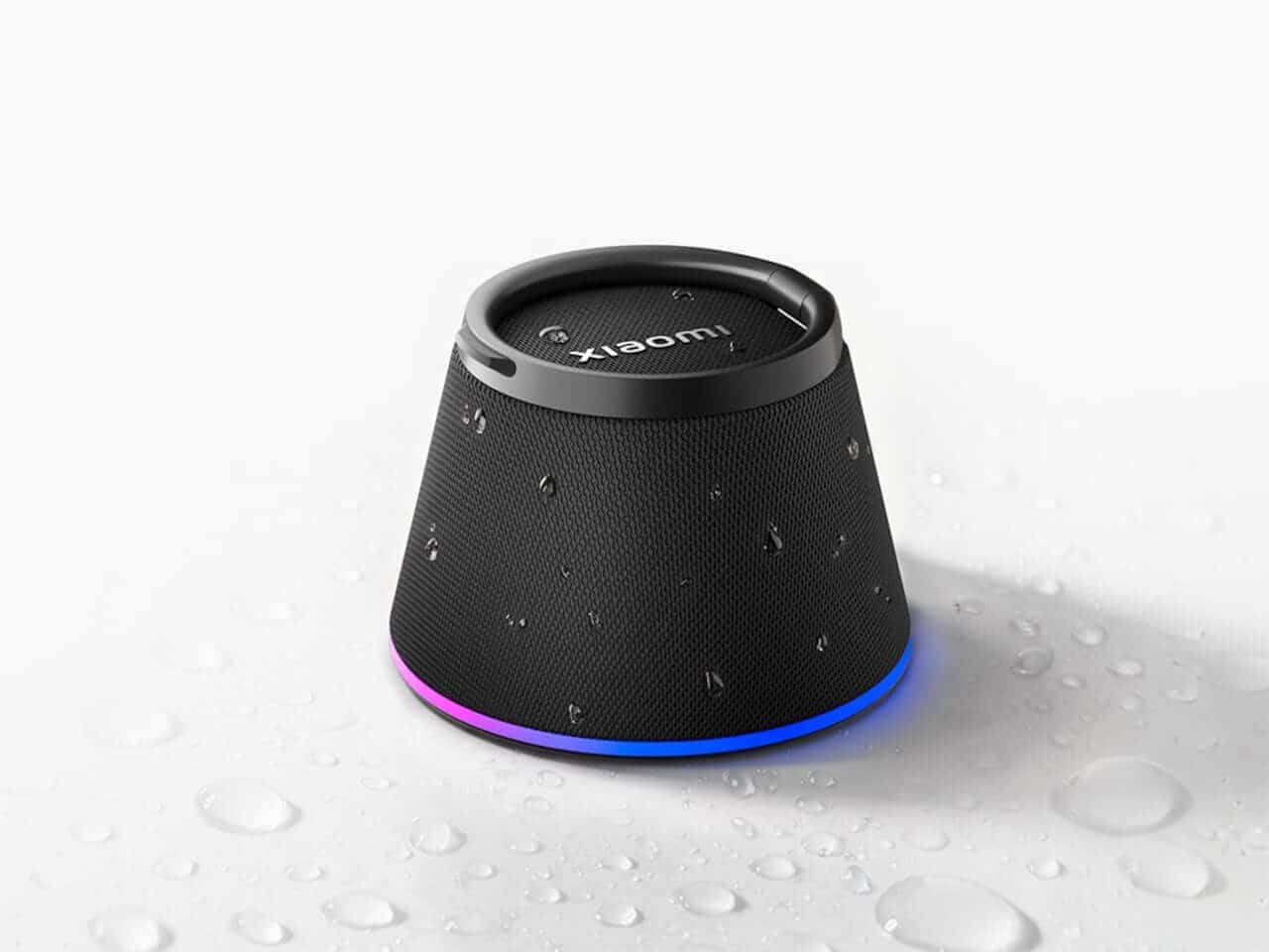 Side view of the Xiaomi magnetic Bluetooth speaker
