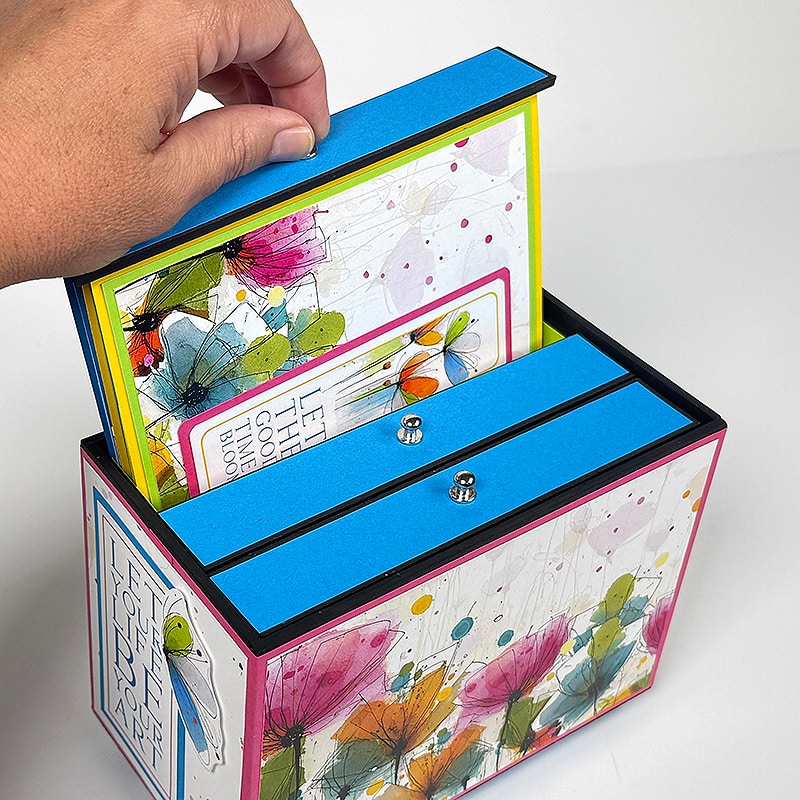 Make a Photo Drop Box to store precious memories.