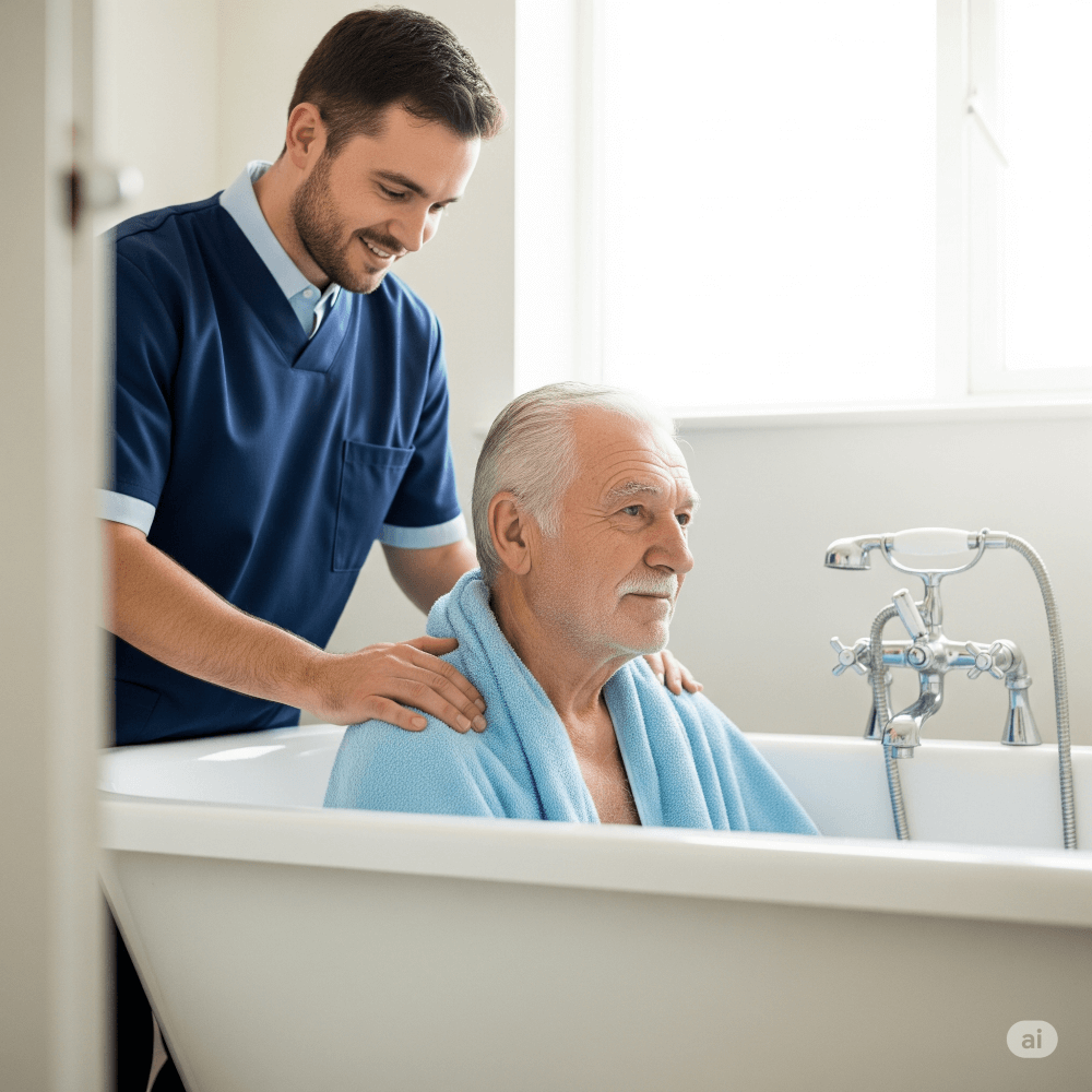 The Caregiver Guide – Dignified Bathing and Personal Hygiene