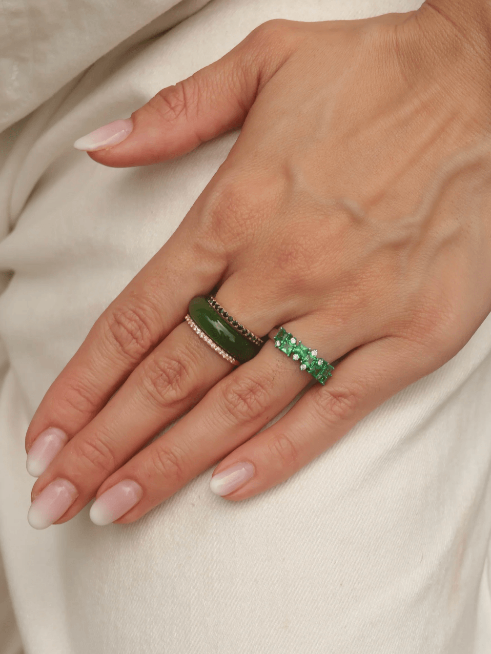 Emerald and tsavorite jewellery gift ideas in Australia