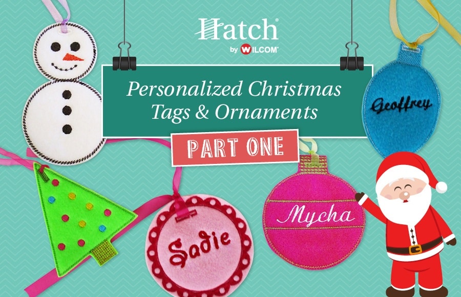 Personalized Christmas Tags & Ornaments Part 1