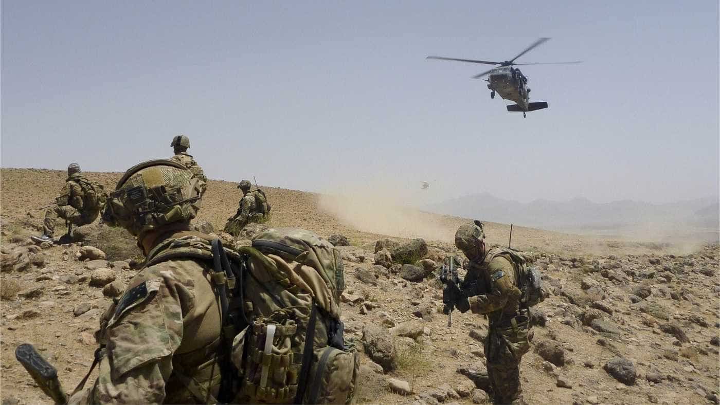 Australian Army soldiers from Special Operations Task Group
