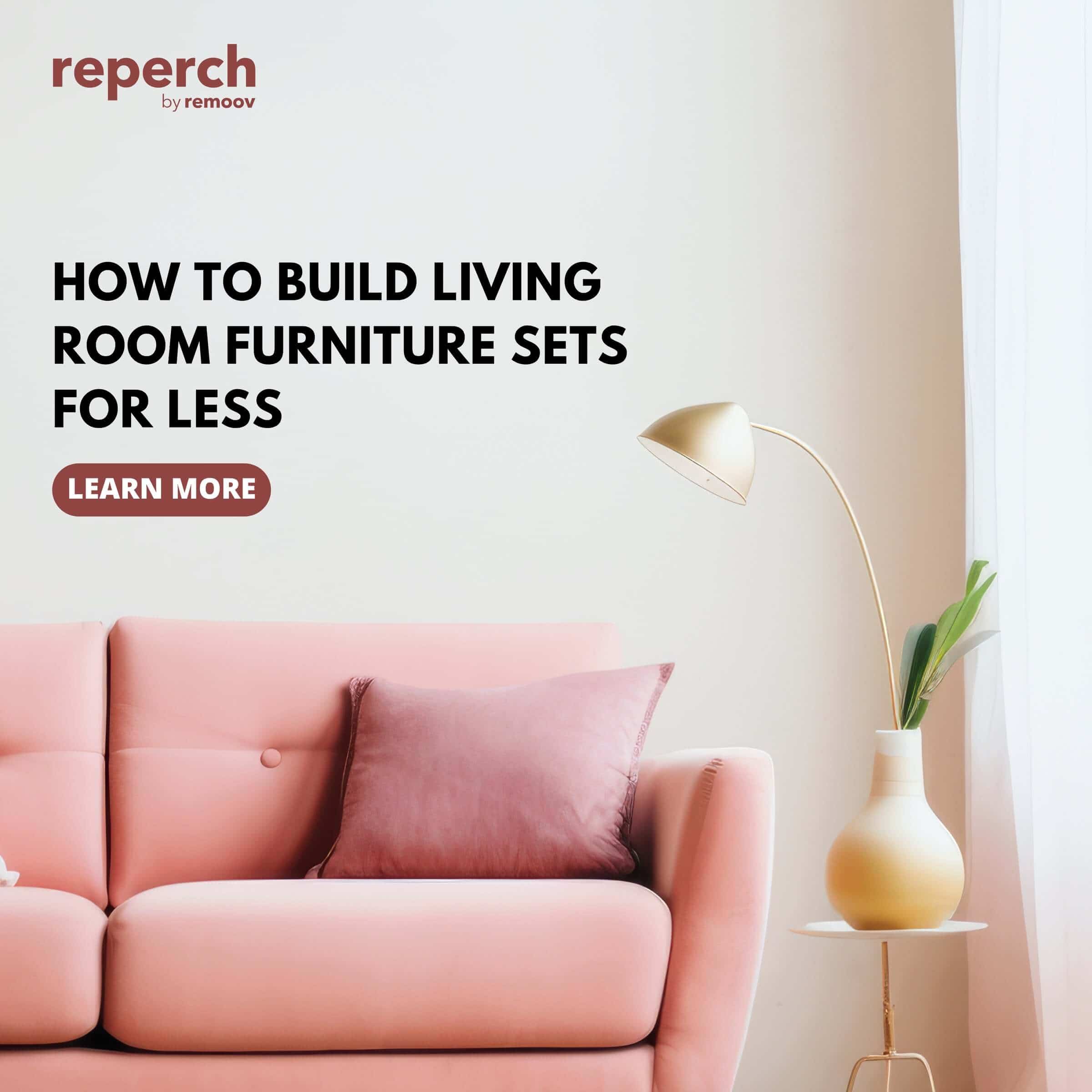 How to Build Living Room Furniture Sets for Less