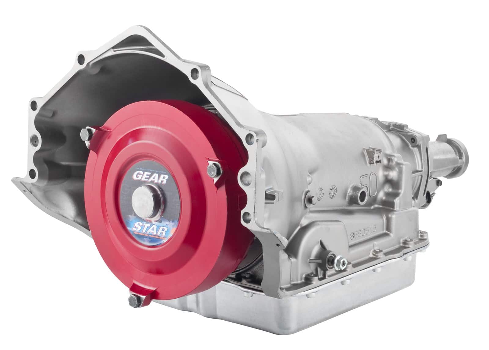 Gearstar-built 4L60E automatic transmission with billet torque converter