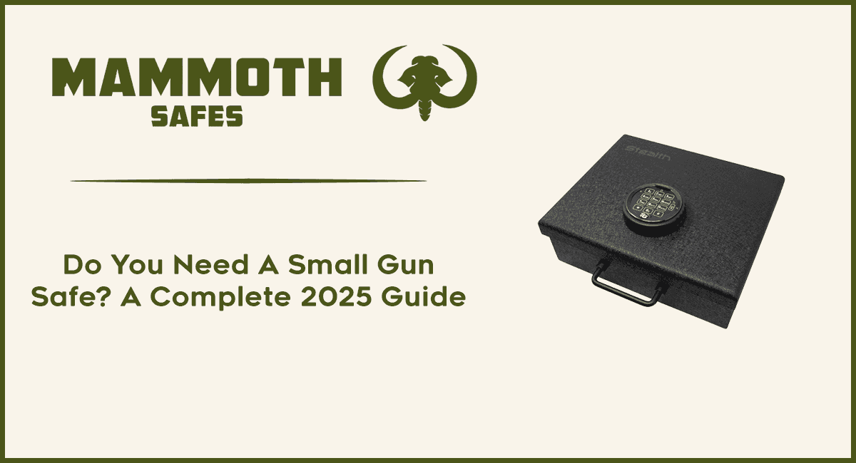 Do You Need A Small Gun Safe? A Complete 2025 Guide