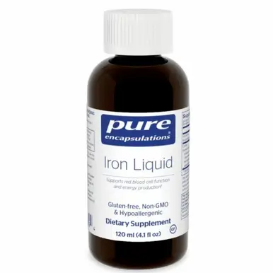 Liquid 120ml by Pure Encapsulations Iron Health Boost