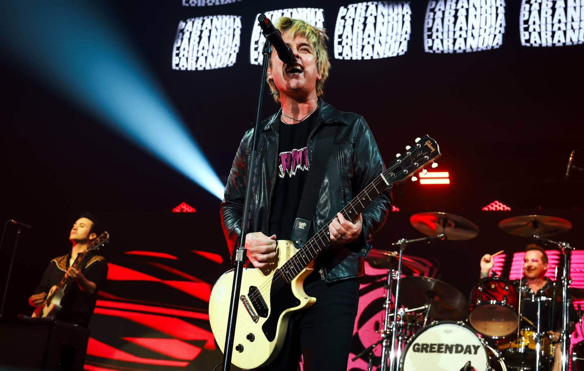 Billie Joe Armstrong performing live