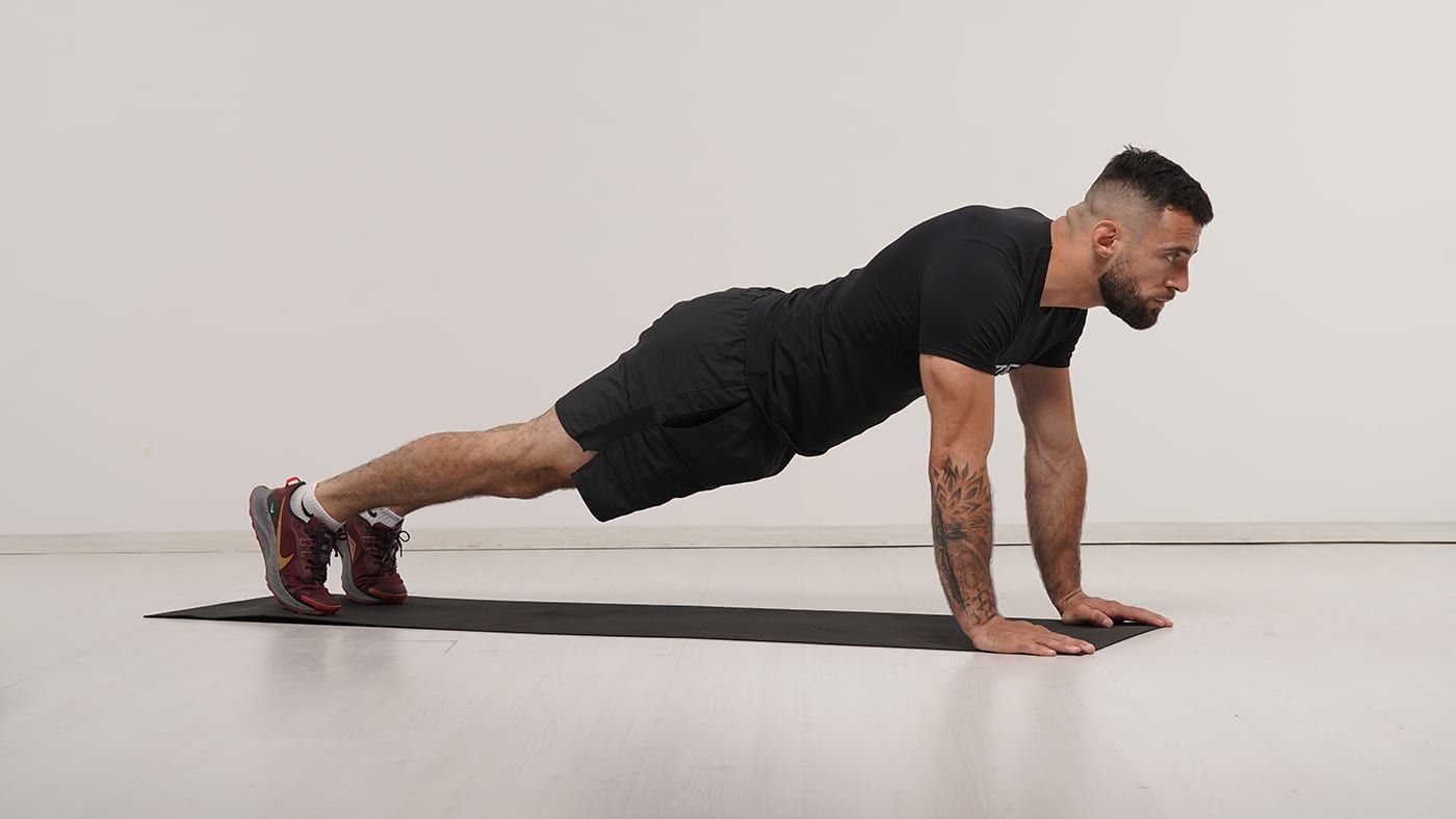Stretching Übungen auf der Gymnastikmatte