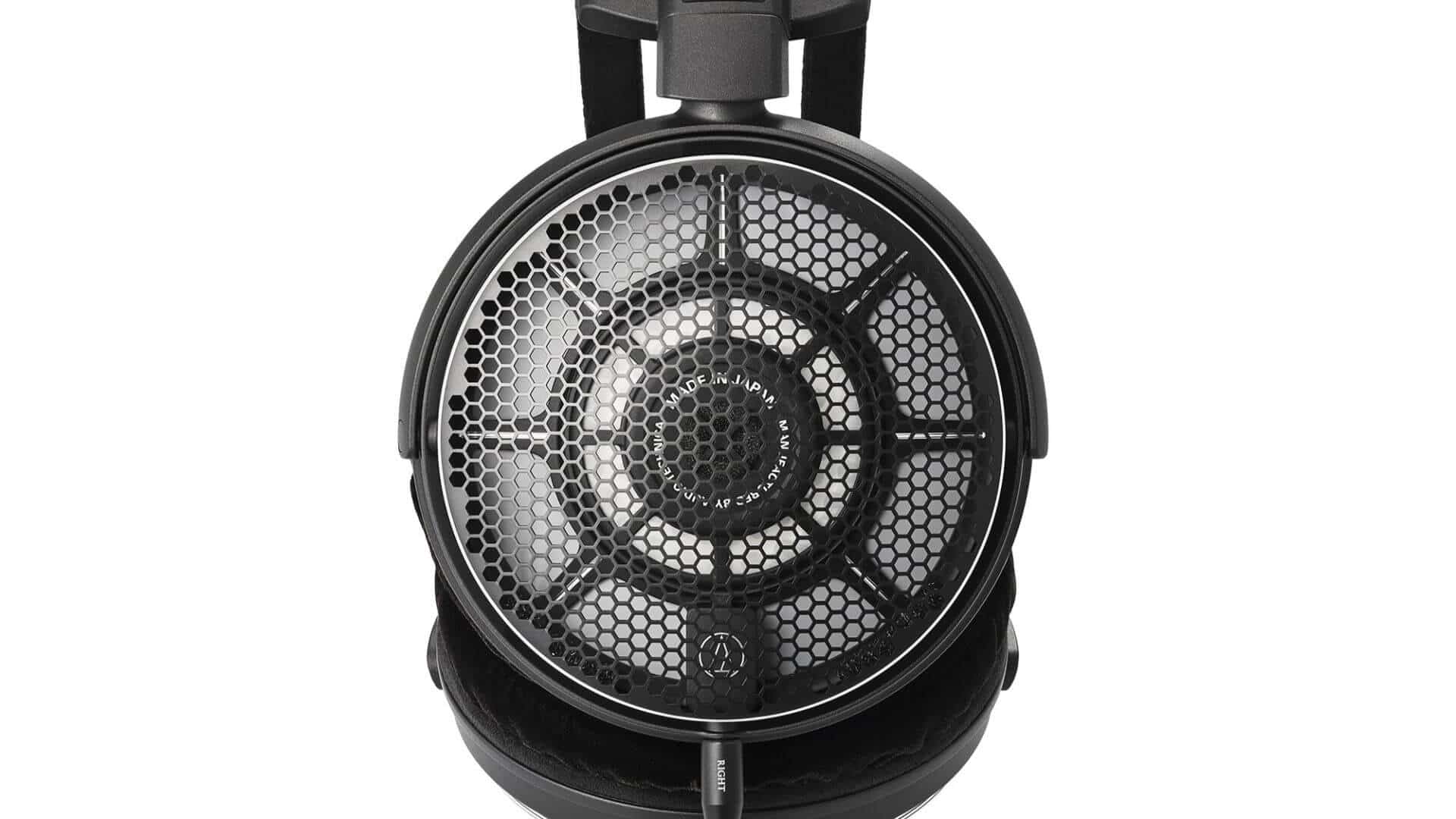 Audio-Technica ATH-ADX7000 headphones close-up showing grille and design