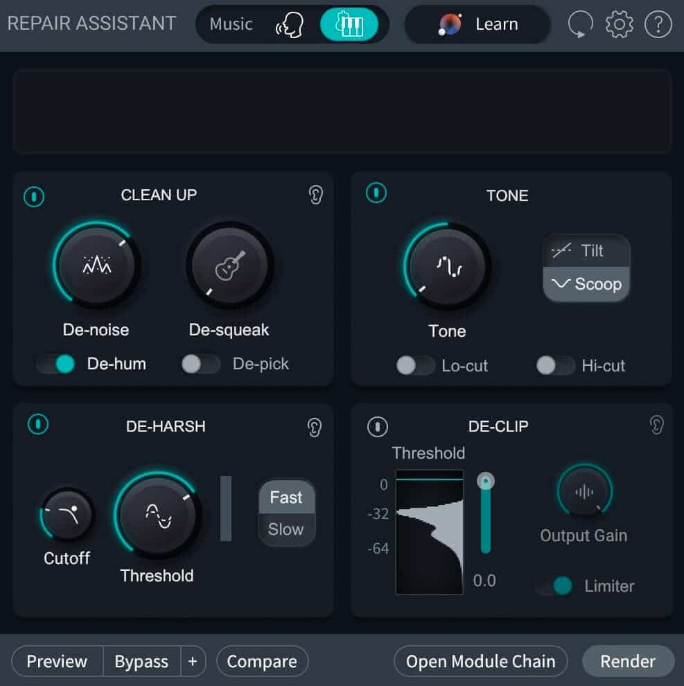 Screenshot 1 - repair asst set to music mode.jpeg