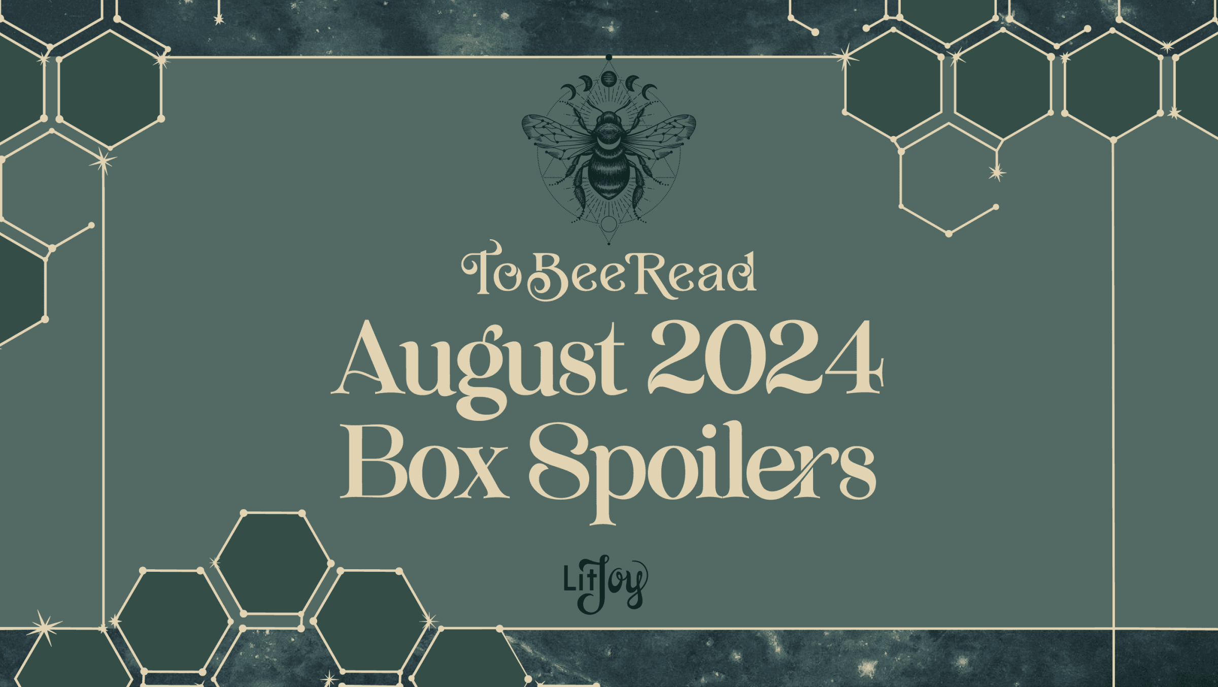 August 2024 To Bee Read Book Box Spoilers