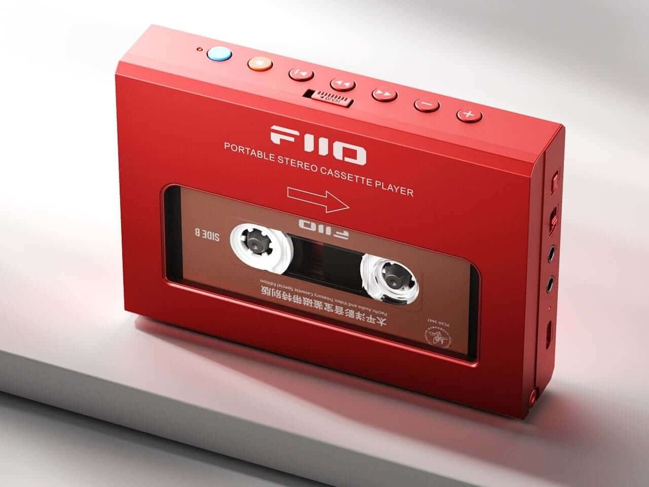 FiiO CP11 cassette player side view