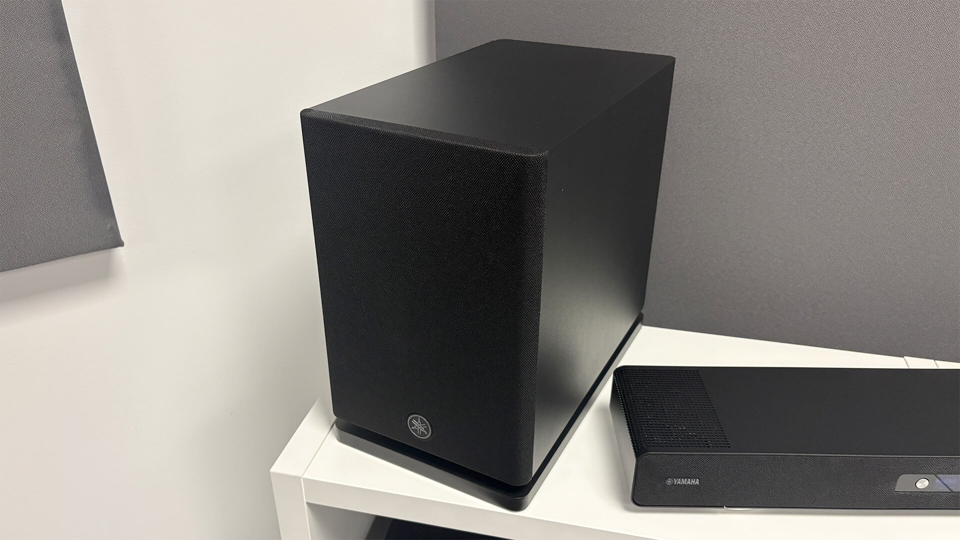 Yamaha True X Surround 90A system, an impressive blend of craftsmanship and performance.