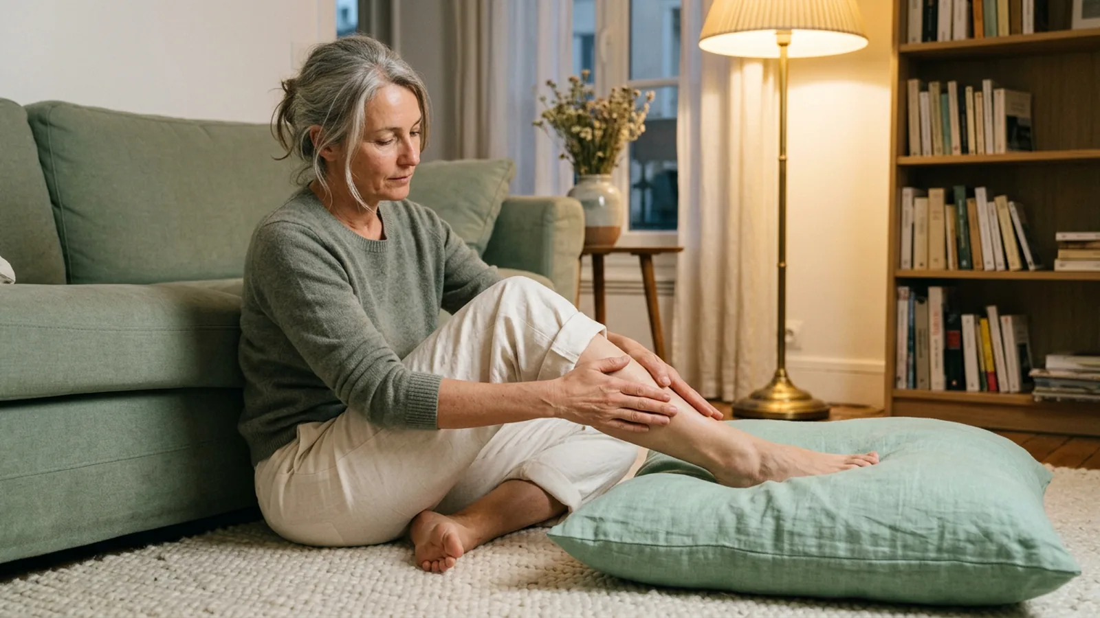 Drainage lymphatique des jambes : la séance chez le kiné et les gestes à faire chez soi