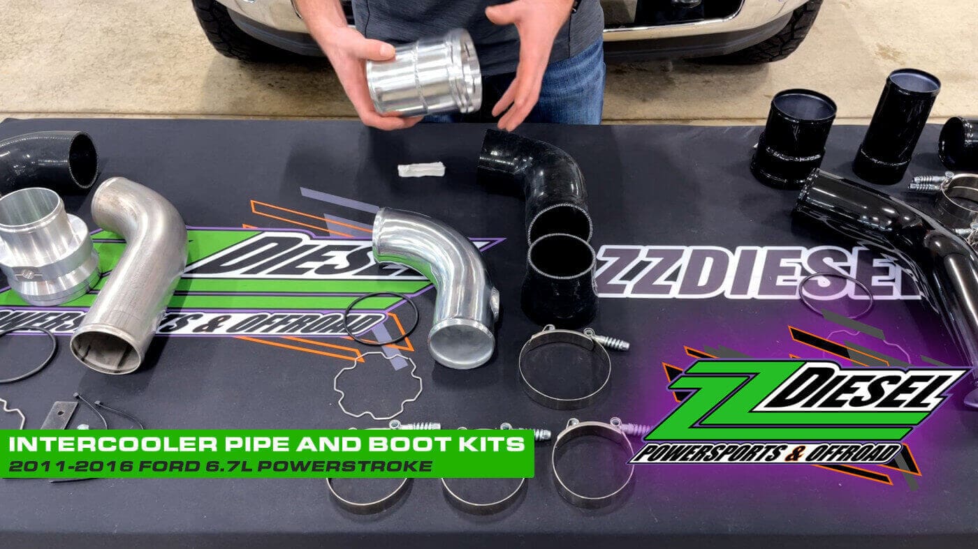Intercooler Pipe and Boot Kits, 11-16 Ford 6.7L Powerstroke