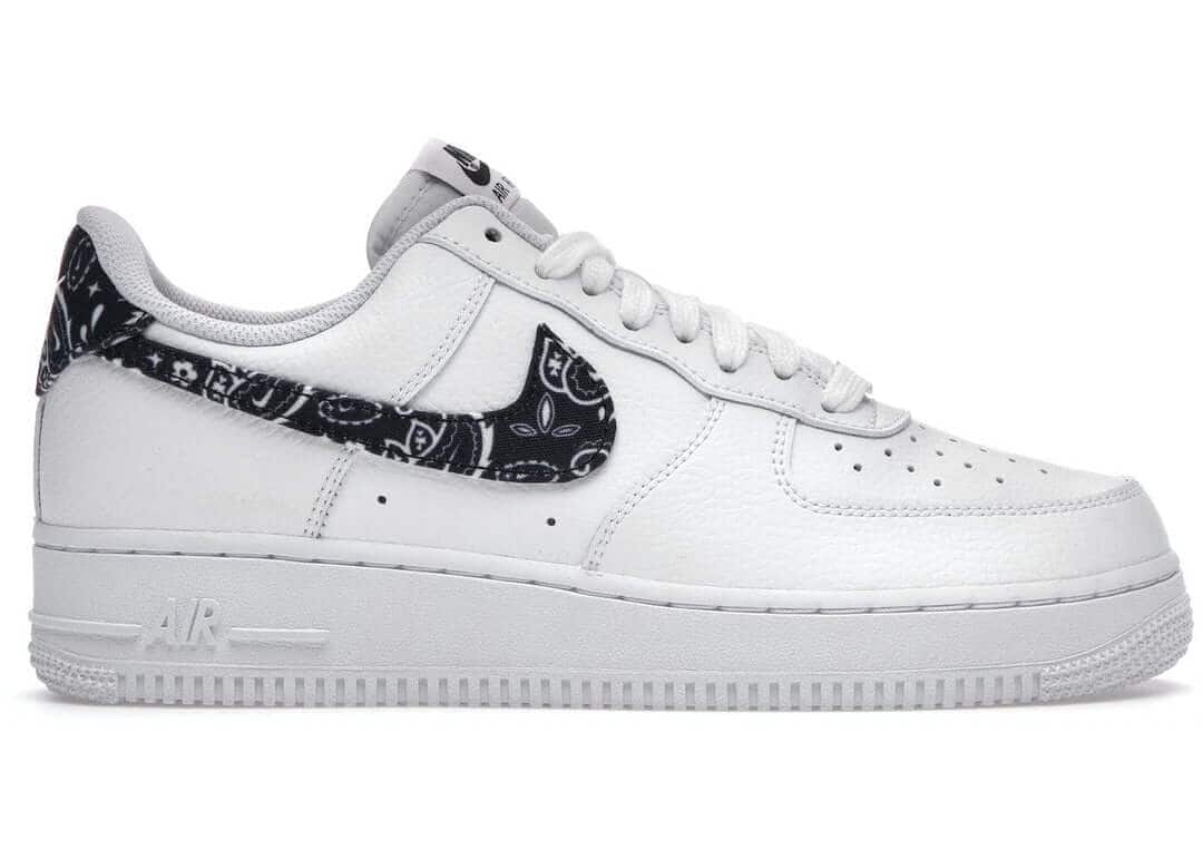 Nike Air Force 1 Low '07 Essential White Black Paisley