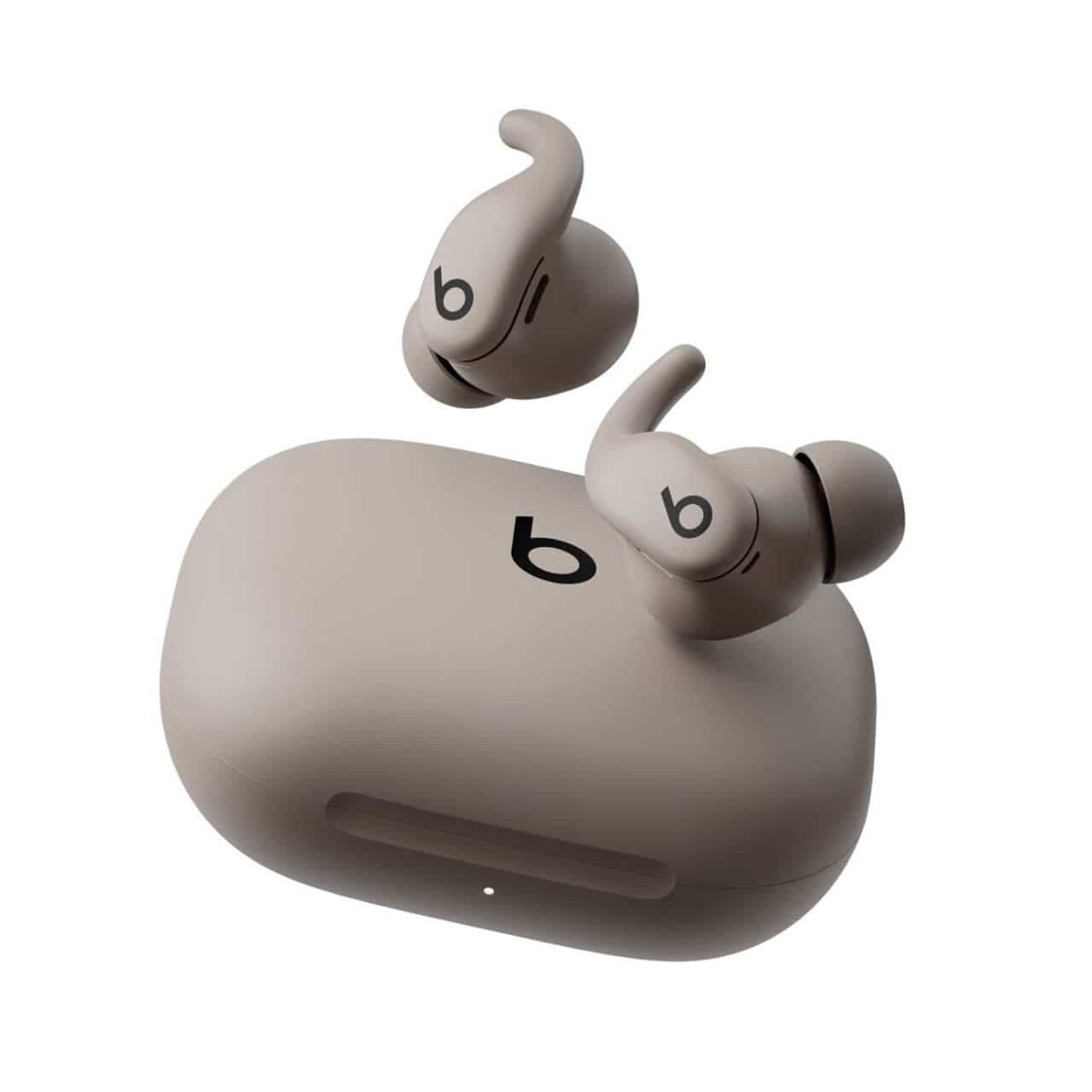 Powerbeats Fit in ear, showing secure fit