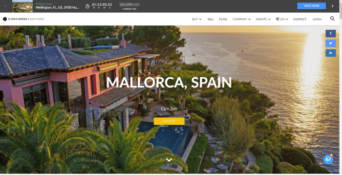 Concierge Auction in Mallorca