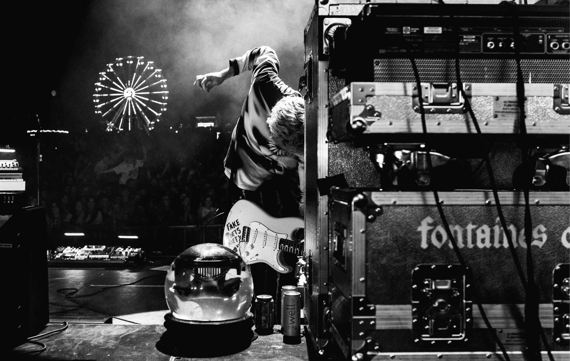 Fontaines D.C. performing live