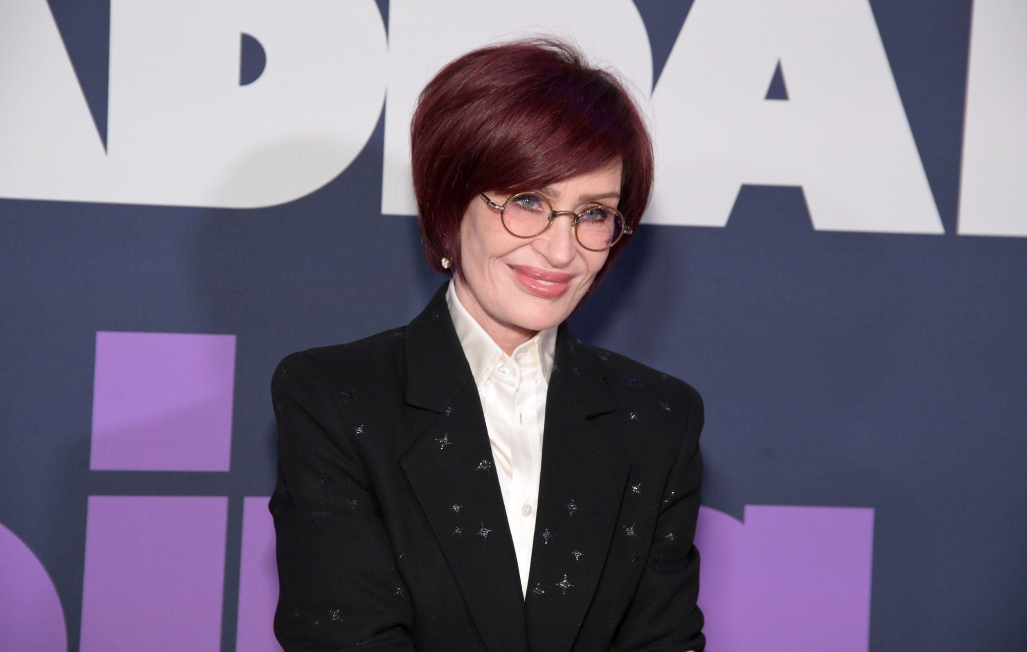 Sharon Osbourne at the Ozzy and Black Sabbath premiere