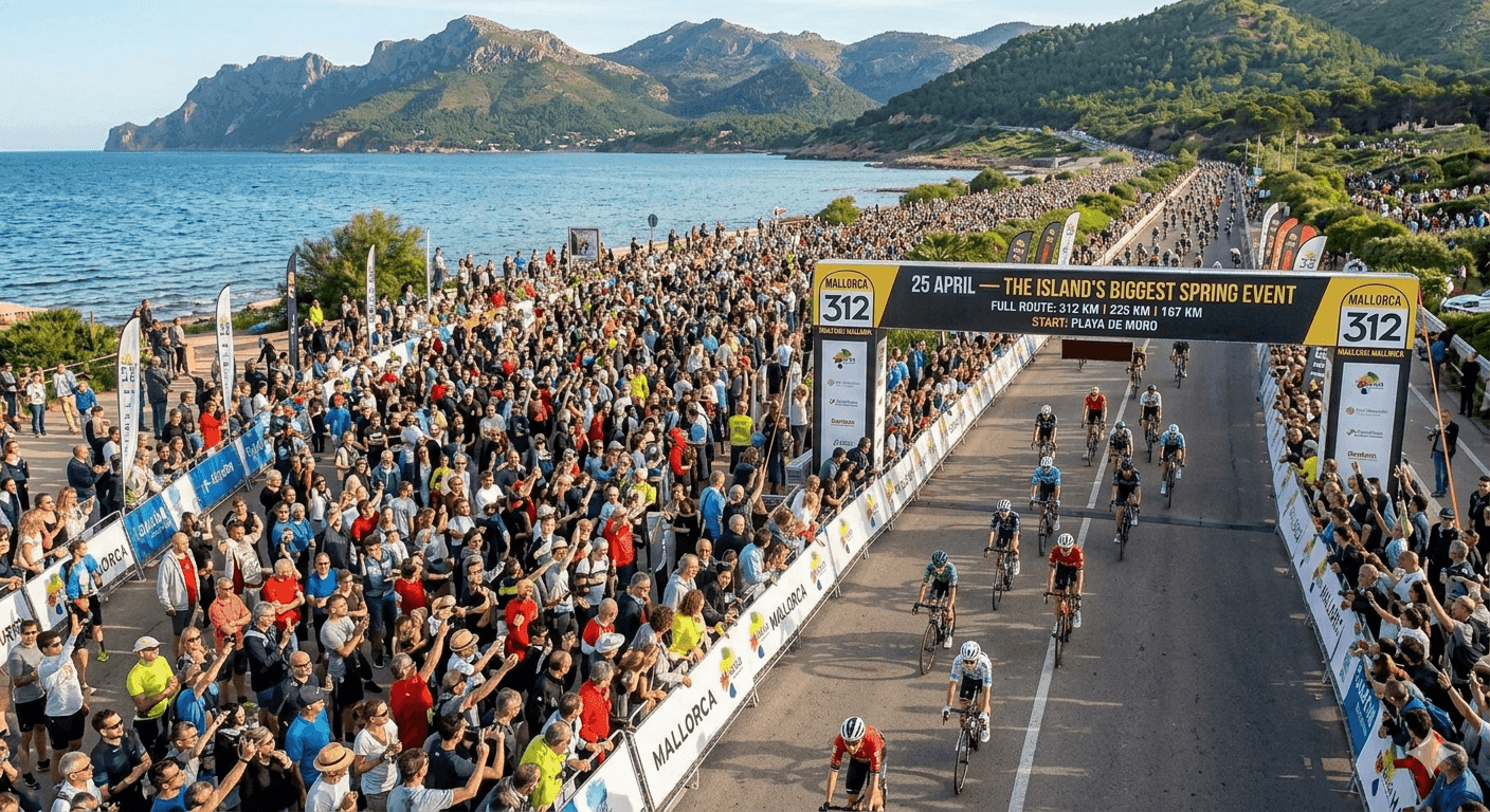 Die Mallorca 312 am 25. April: Warum Dieses Rennen das Größte Frühjahrsereignis der Insel ist