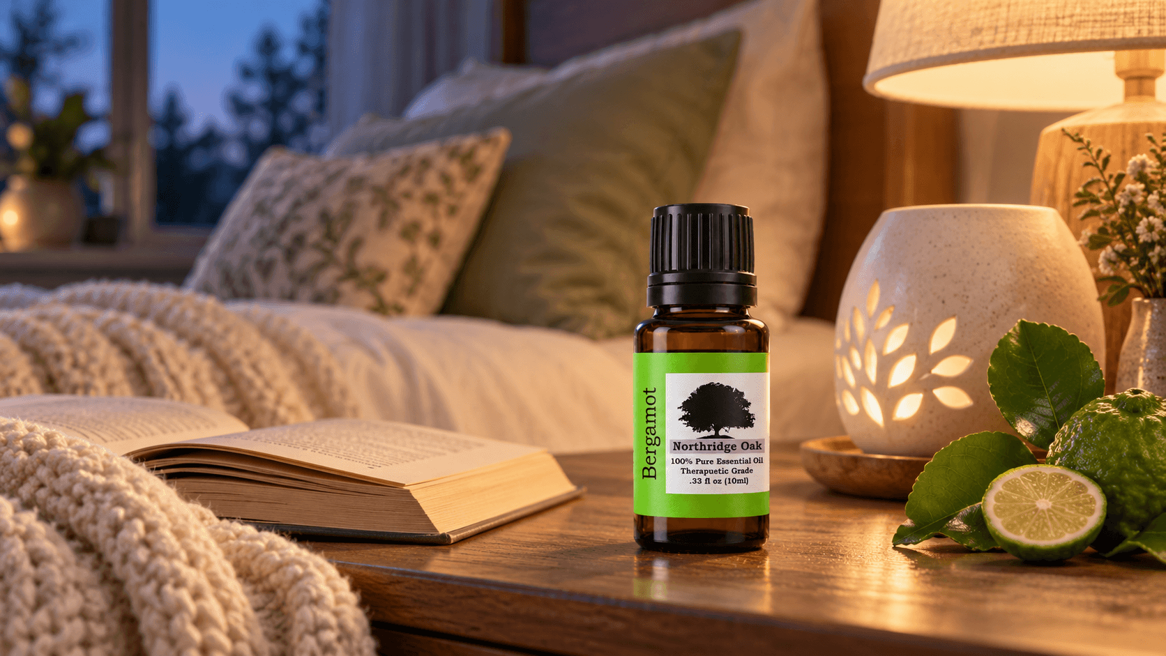 Bergamot Essential Oil for Stress, Anxiety and Sleep