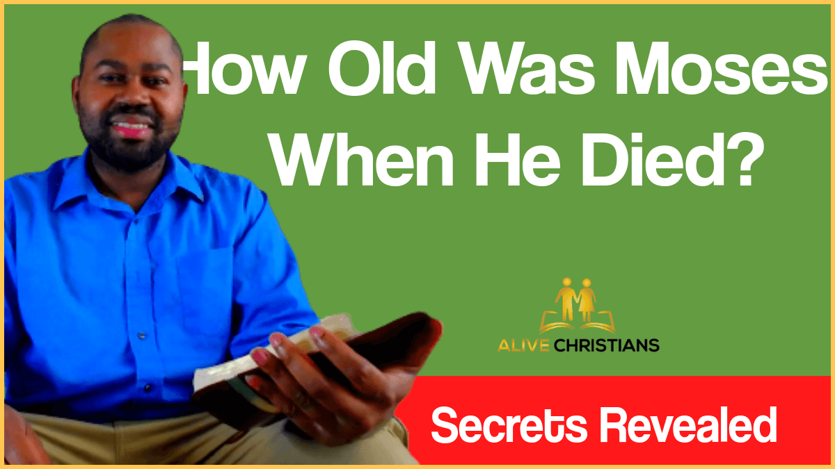 How Old Was Moses When He Died Years After The Exodus From Egypt