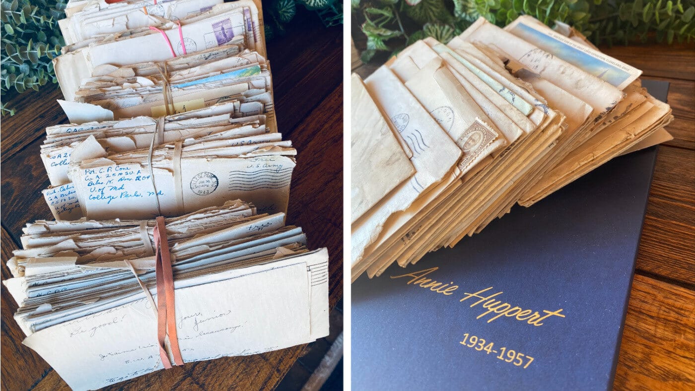 Vintage Letters: Preserving Family History through Digitization and 4everBound Books